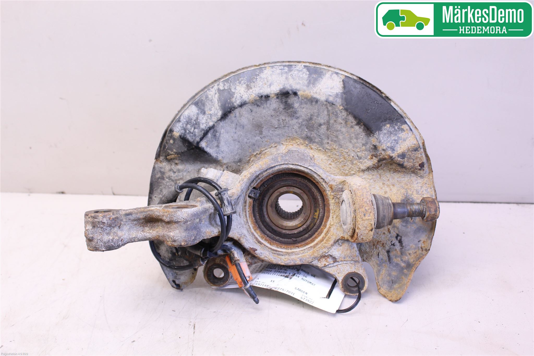 Honda CR-V 02-06 Styrspindel Lagerhus Vä