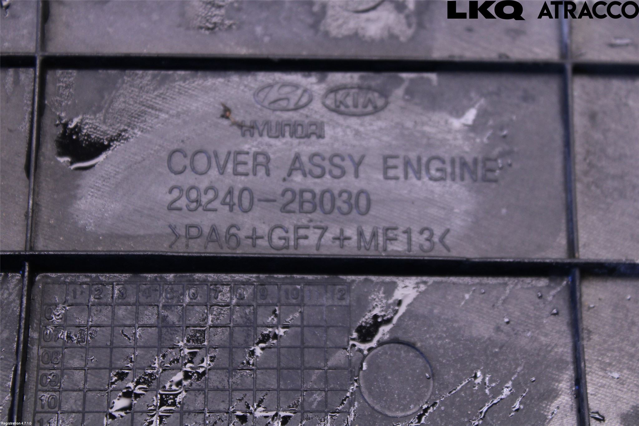 Kia CEED 06-12 Motorkåpa