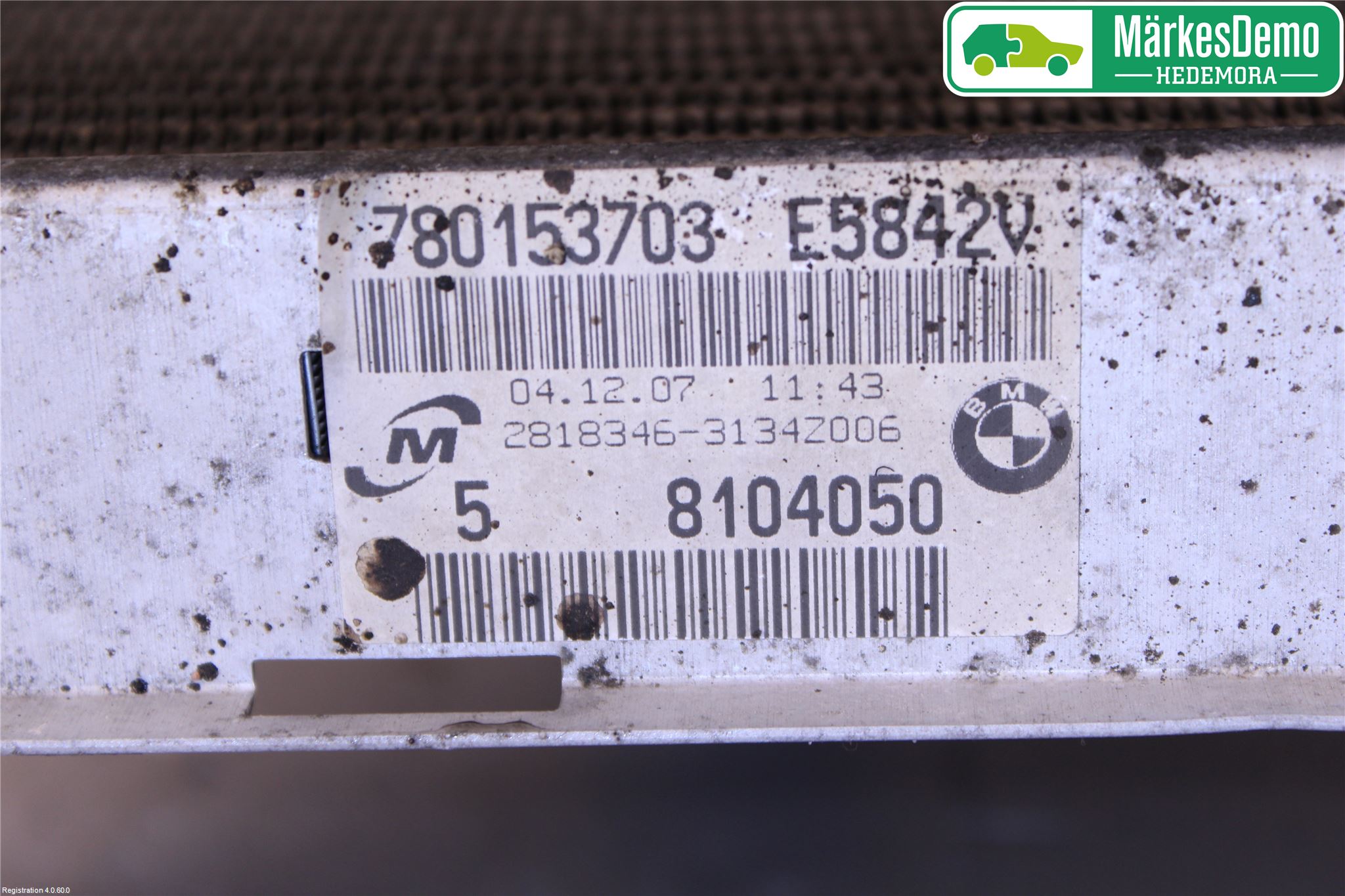 BMW 1 E87/81 5D/3D 03-11 Kylare Man