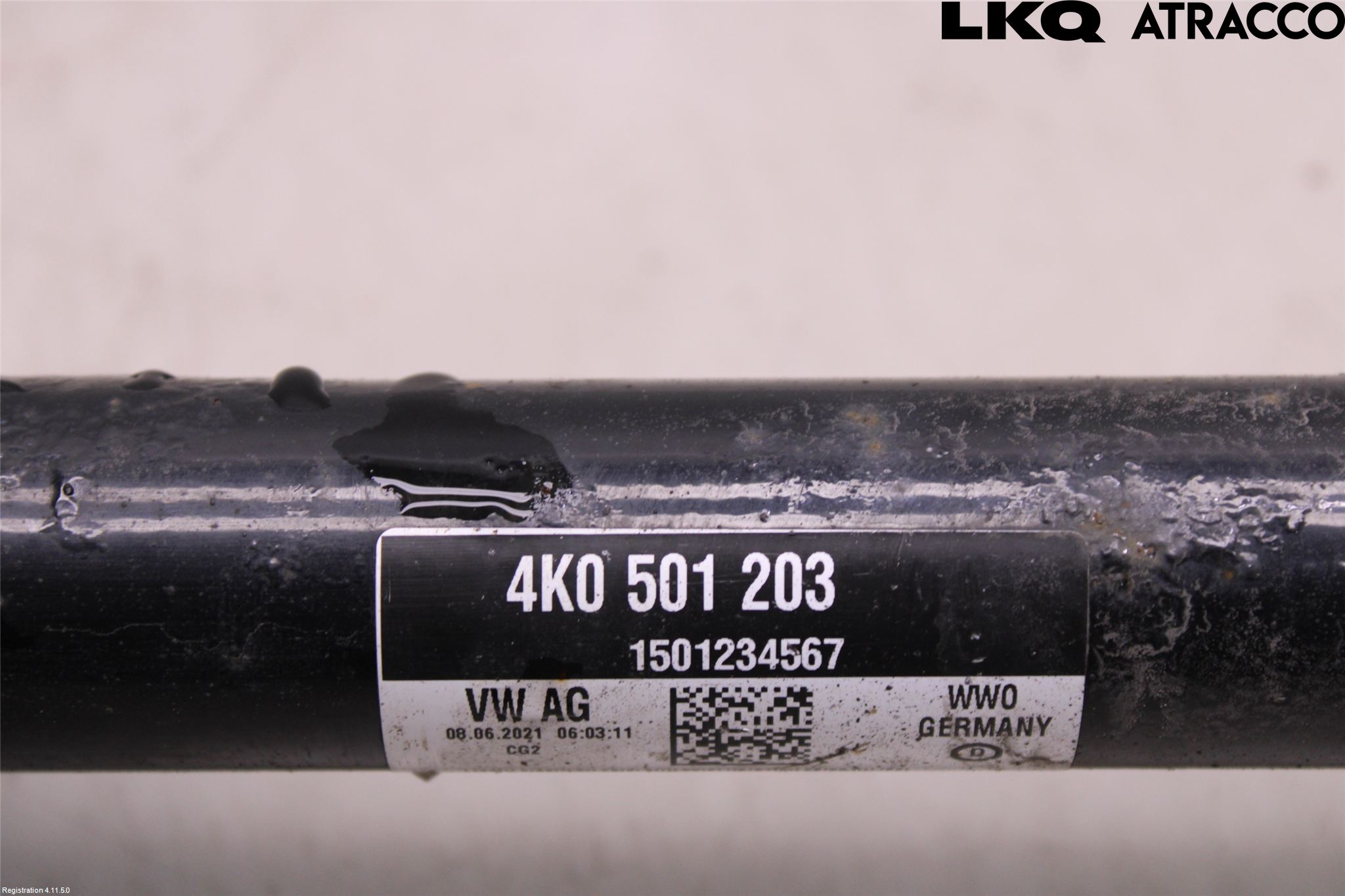 Audi A6 F2/C8 19- Drivaxel Bak Vänster