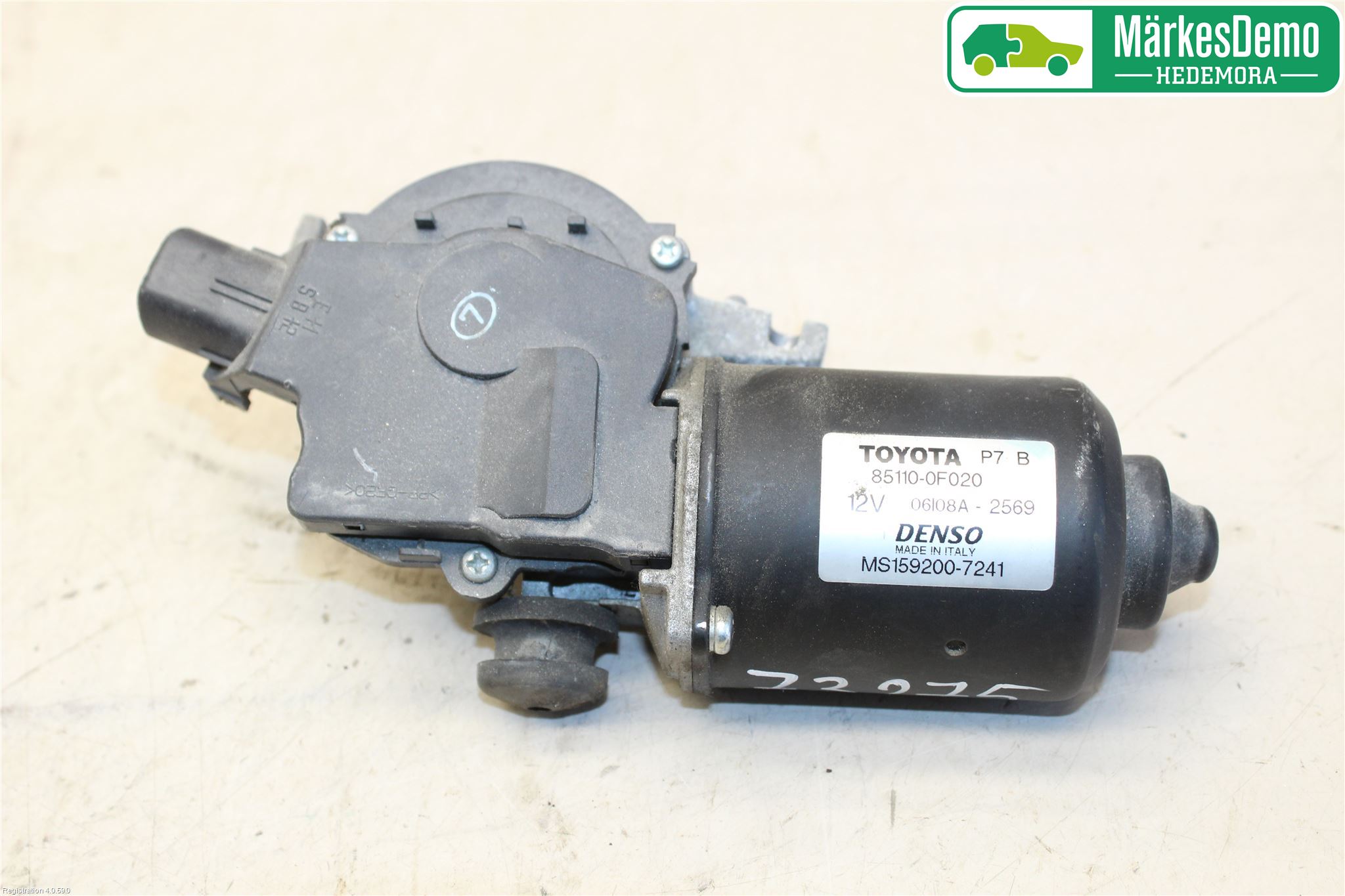 Toyota COROLLA VERSO 04-07 Torkarmotor Vindruta