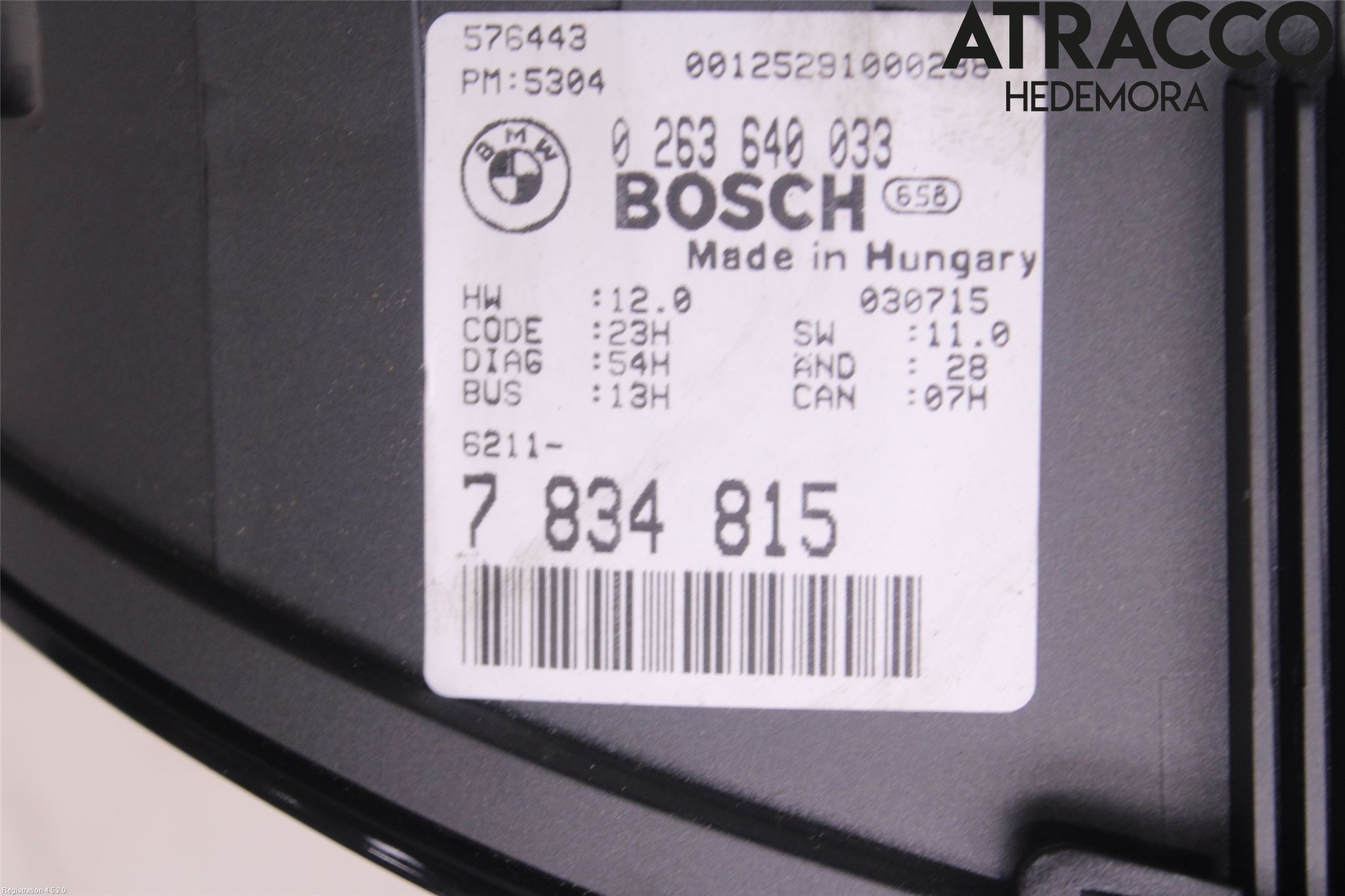 BMW 3 E46      98-05 Instrument Komb