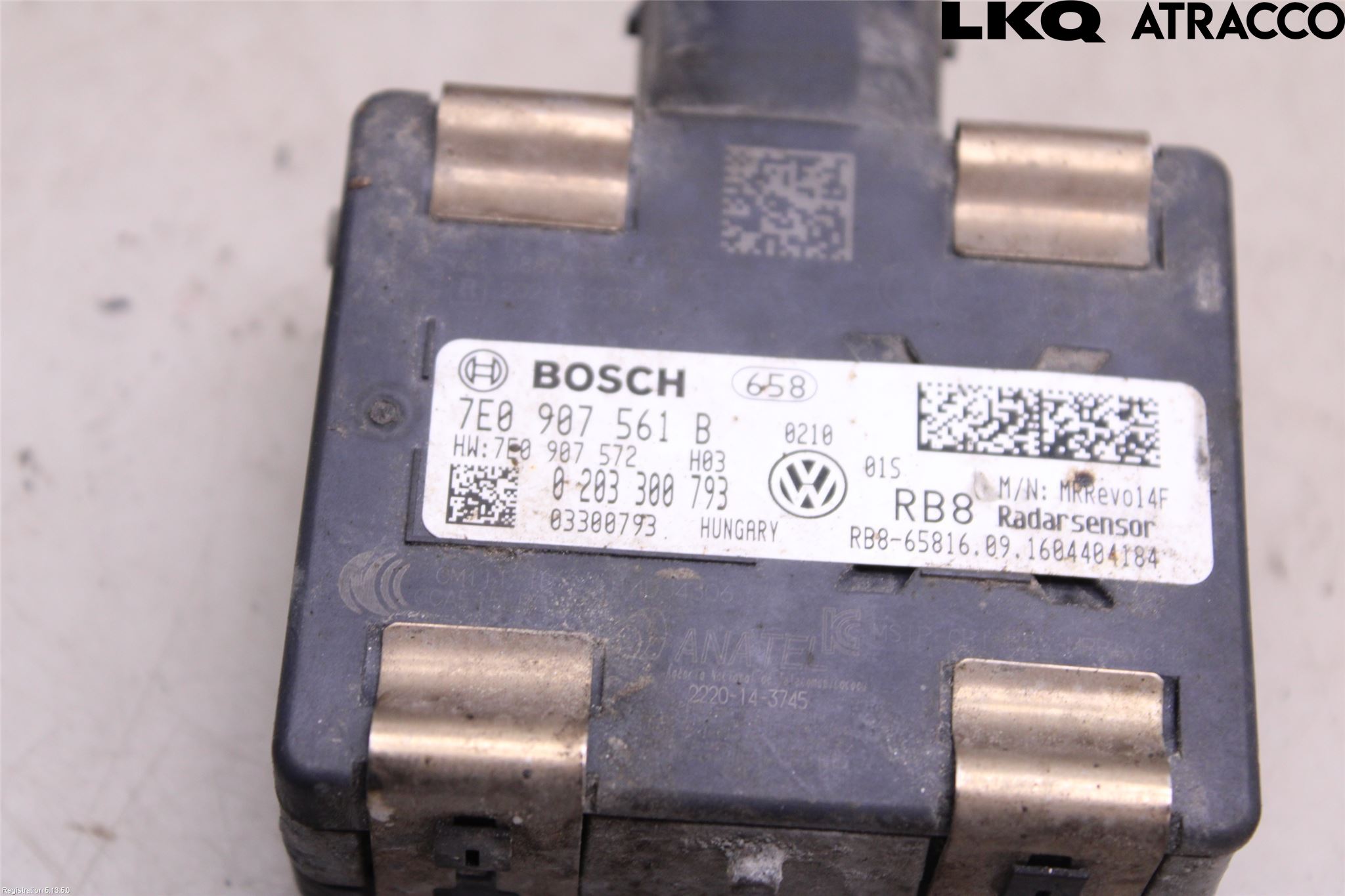 Volkswagen VW TRANSP/CARAVELLE (T6) 16-22 Sensor Adaptiv Farthållare