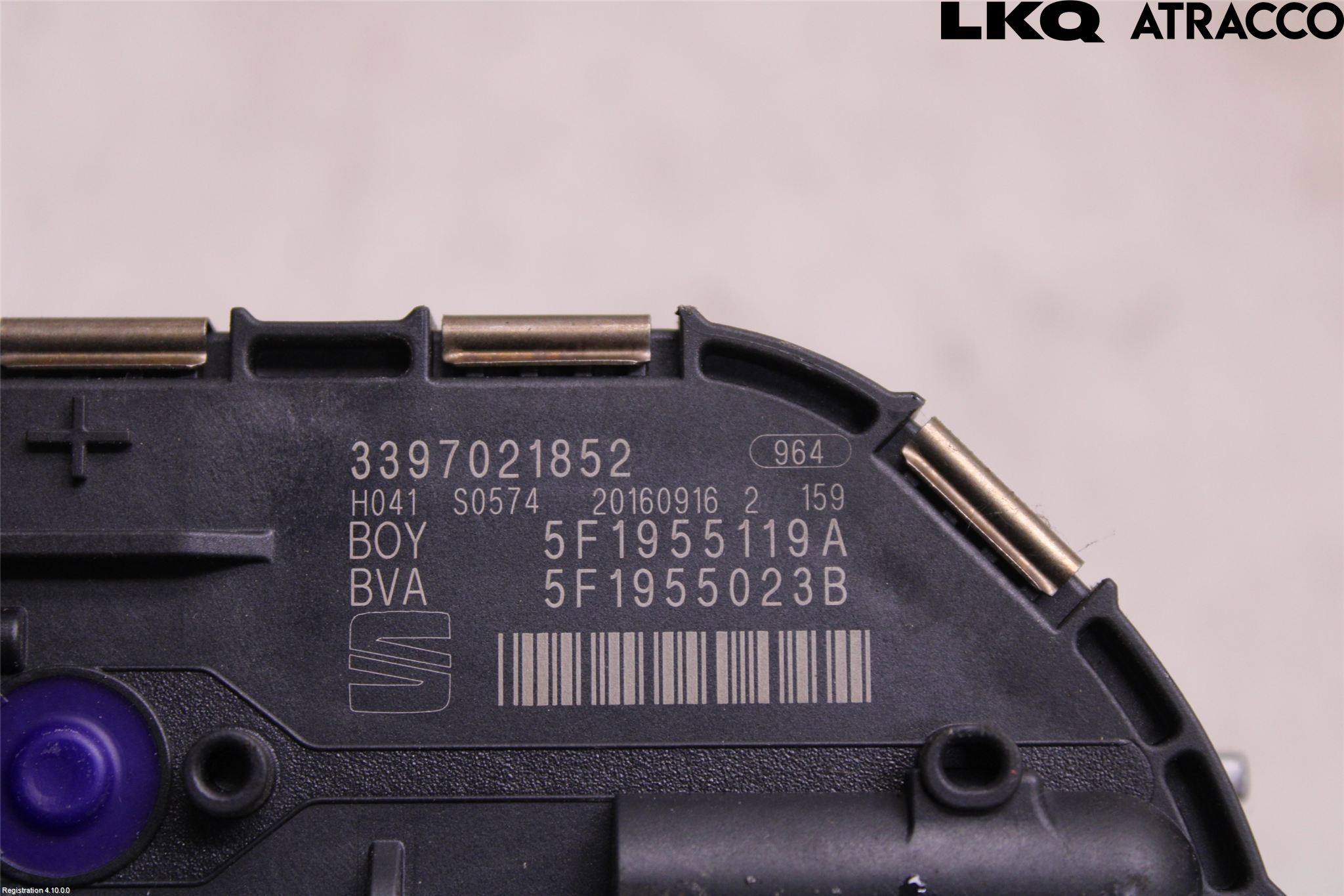 Seat LEON 13-20 Torkarmotor Vindruta