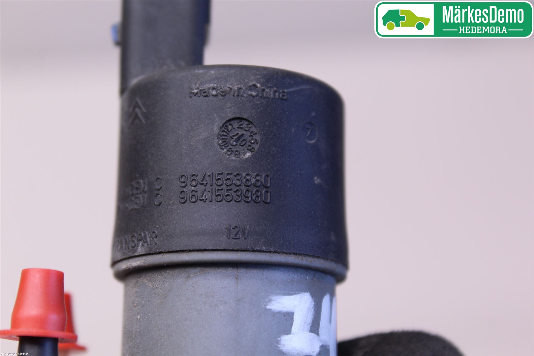 Nissan QASHQAI   07-10 Spolarpump Vindruta