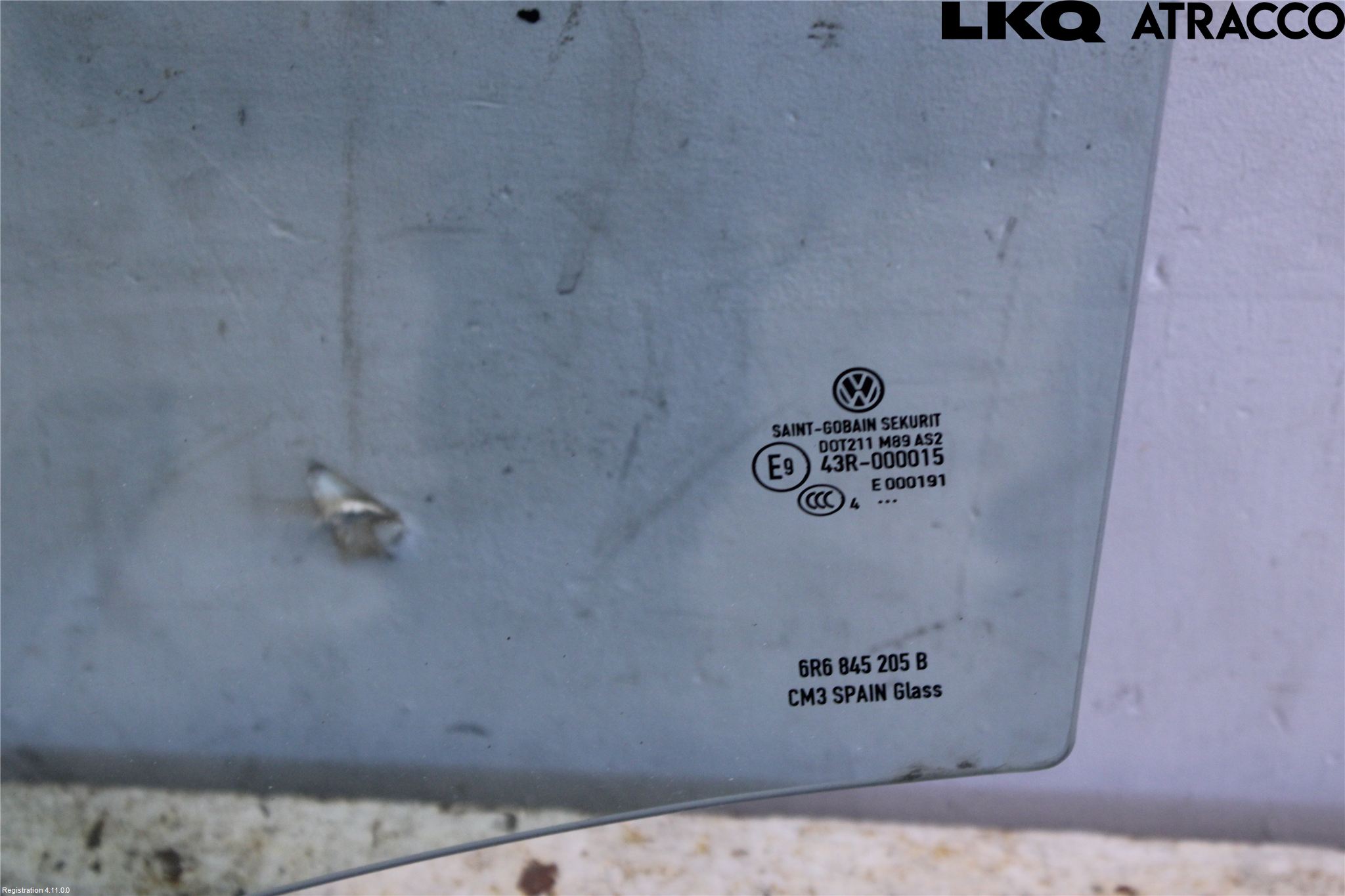 Volkswagen VW POLO 10-17 Dörruta Bak Vänster