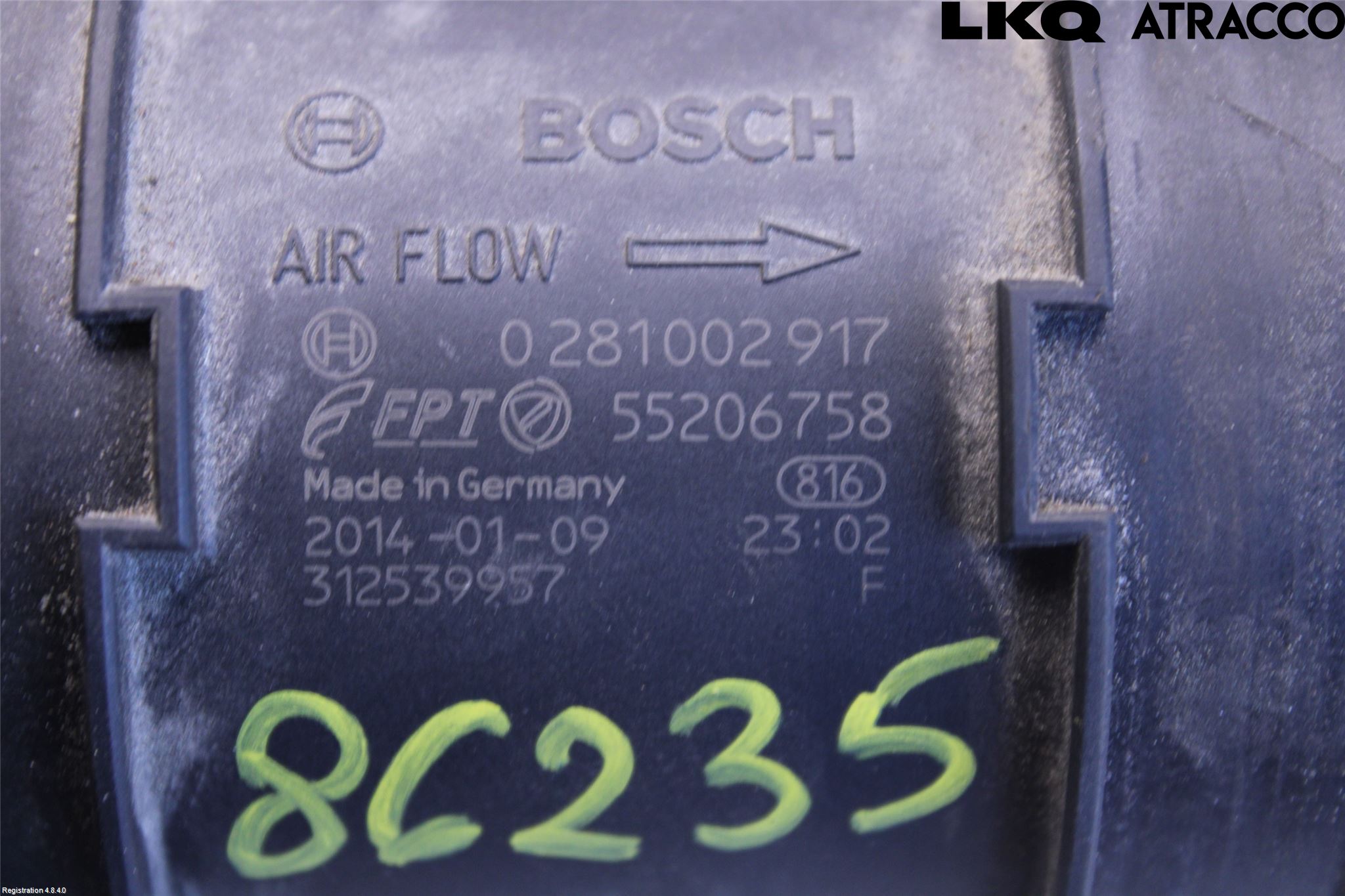 Fiat FREEMONT Injluftmassamätare