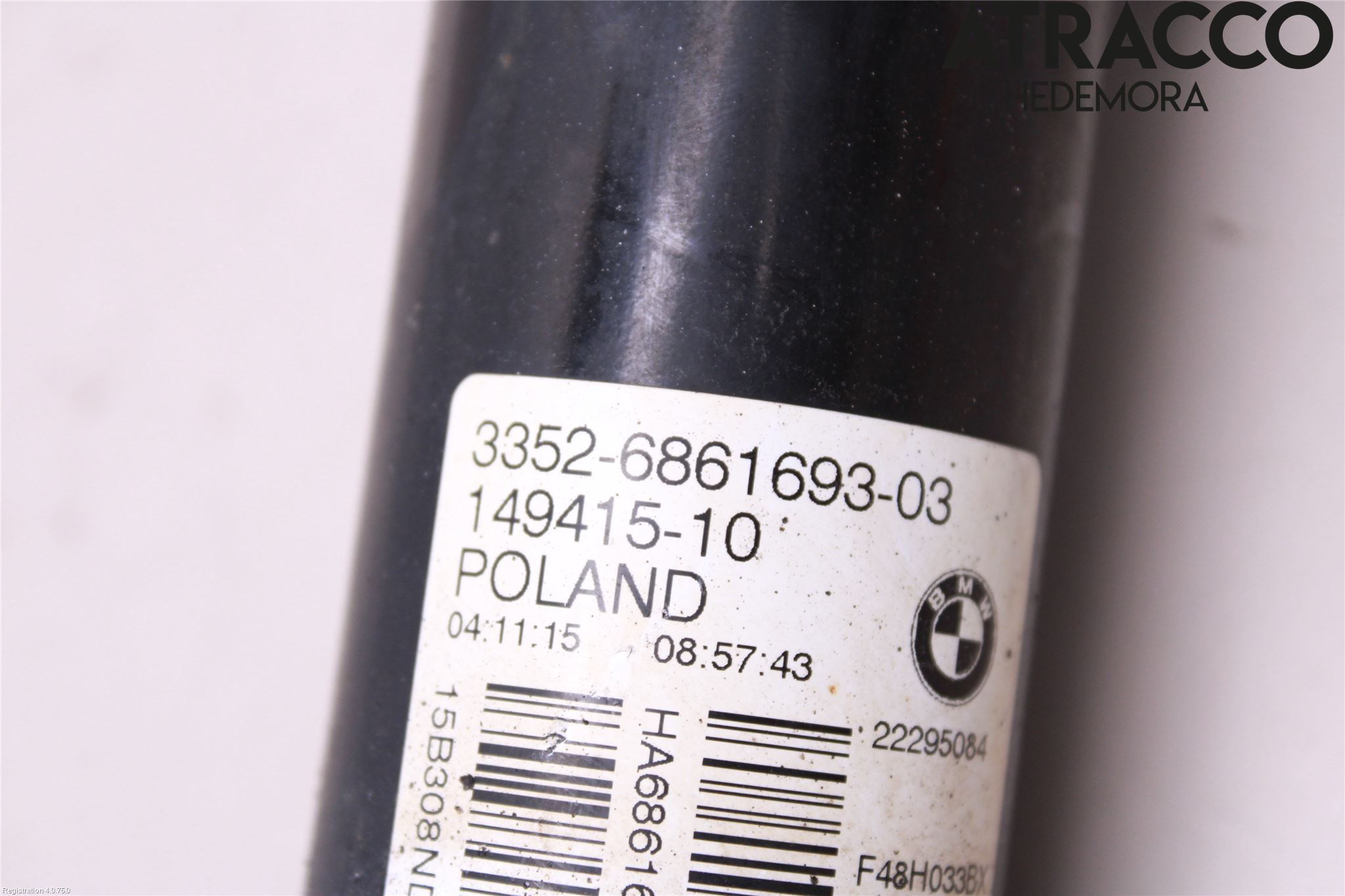 BMW X1 F48 15-22 Stötdämpare Bak