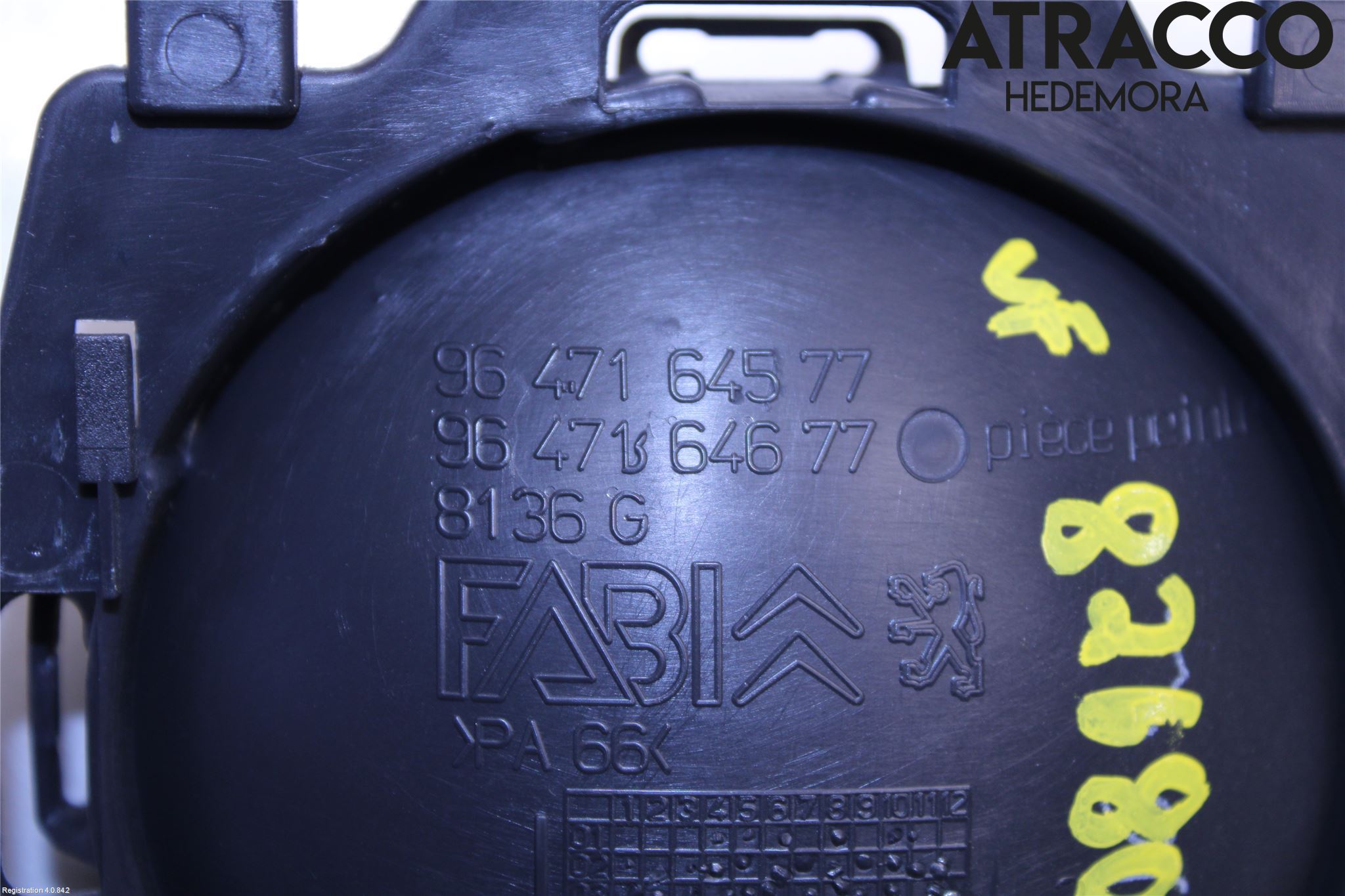 Citroen C2 Dörrhandtag Inre Vä