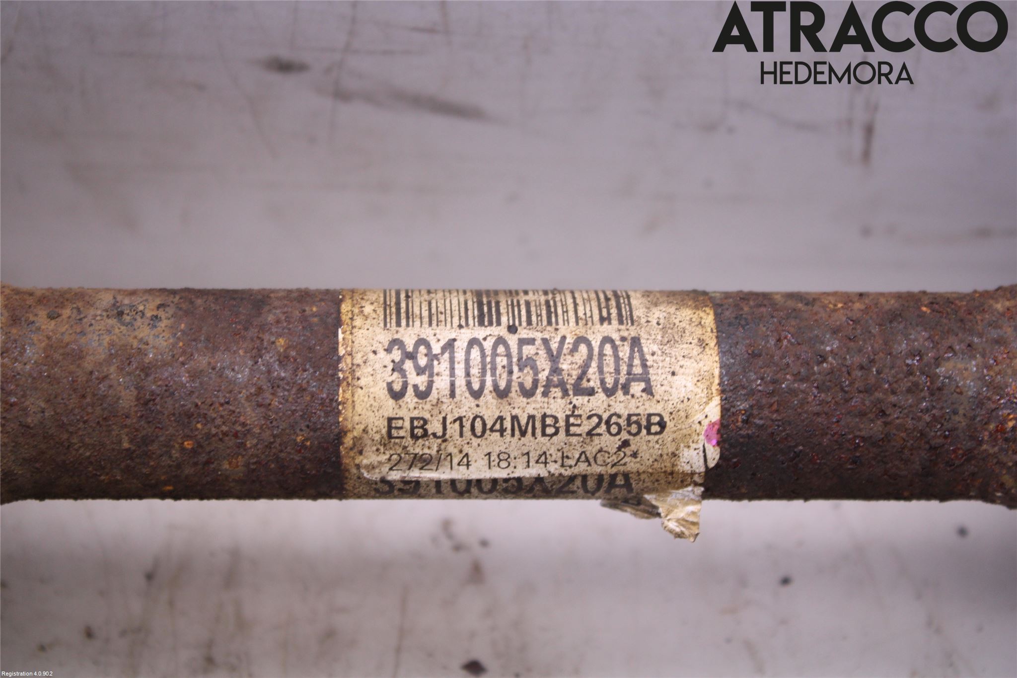 Nissan NAVARA 05-16 Drivaxel Fram Höger