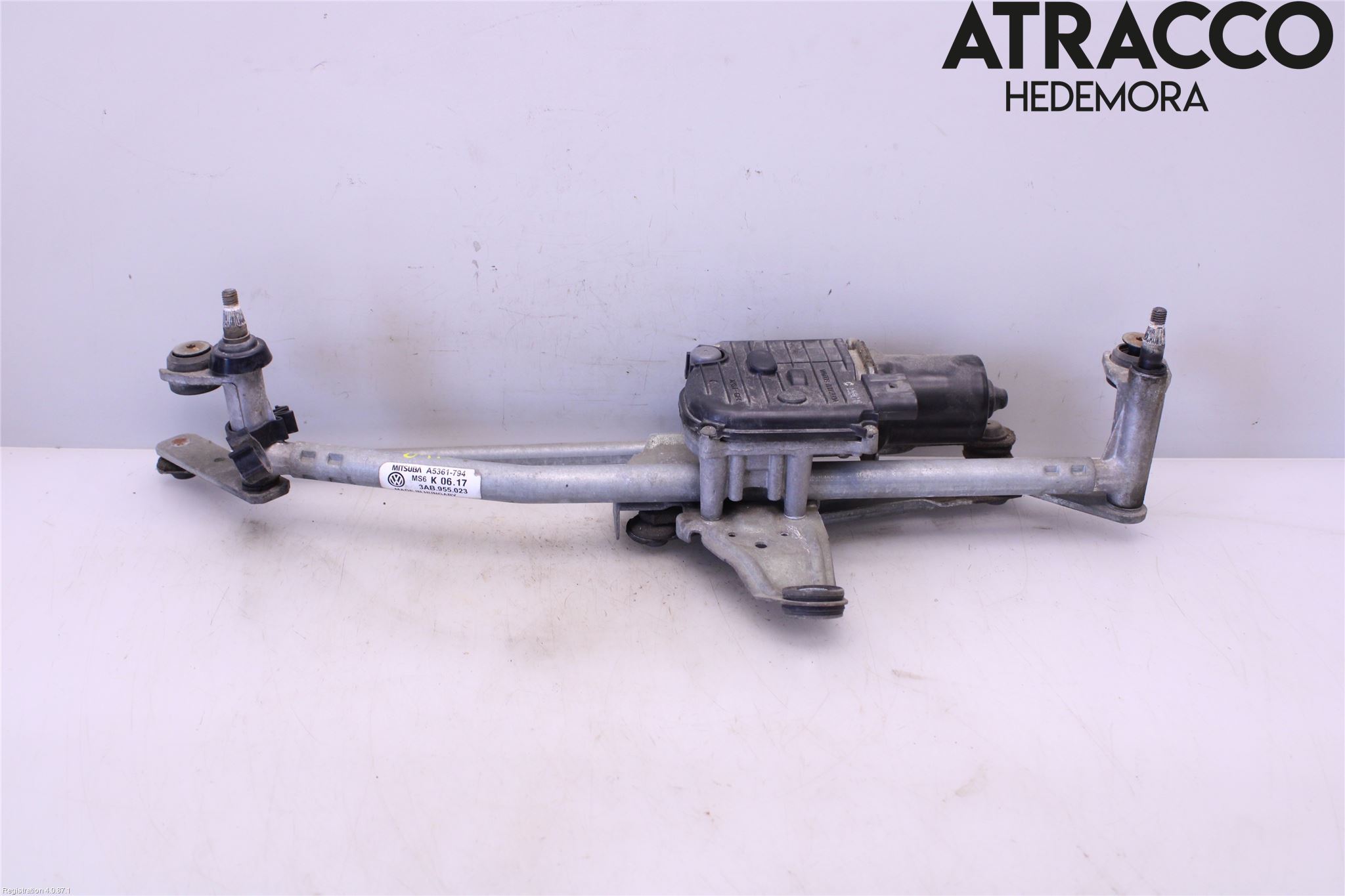 Volkswagen VW PASSAT 11-14 Torkarmekanism Vindruta