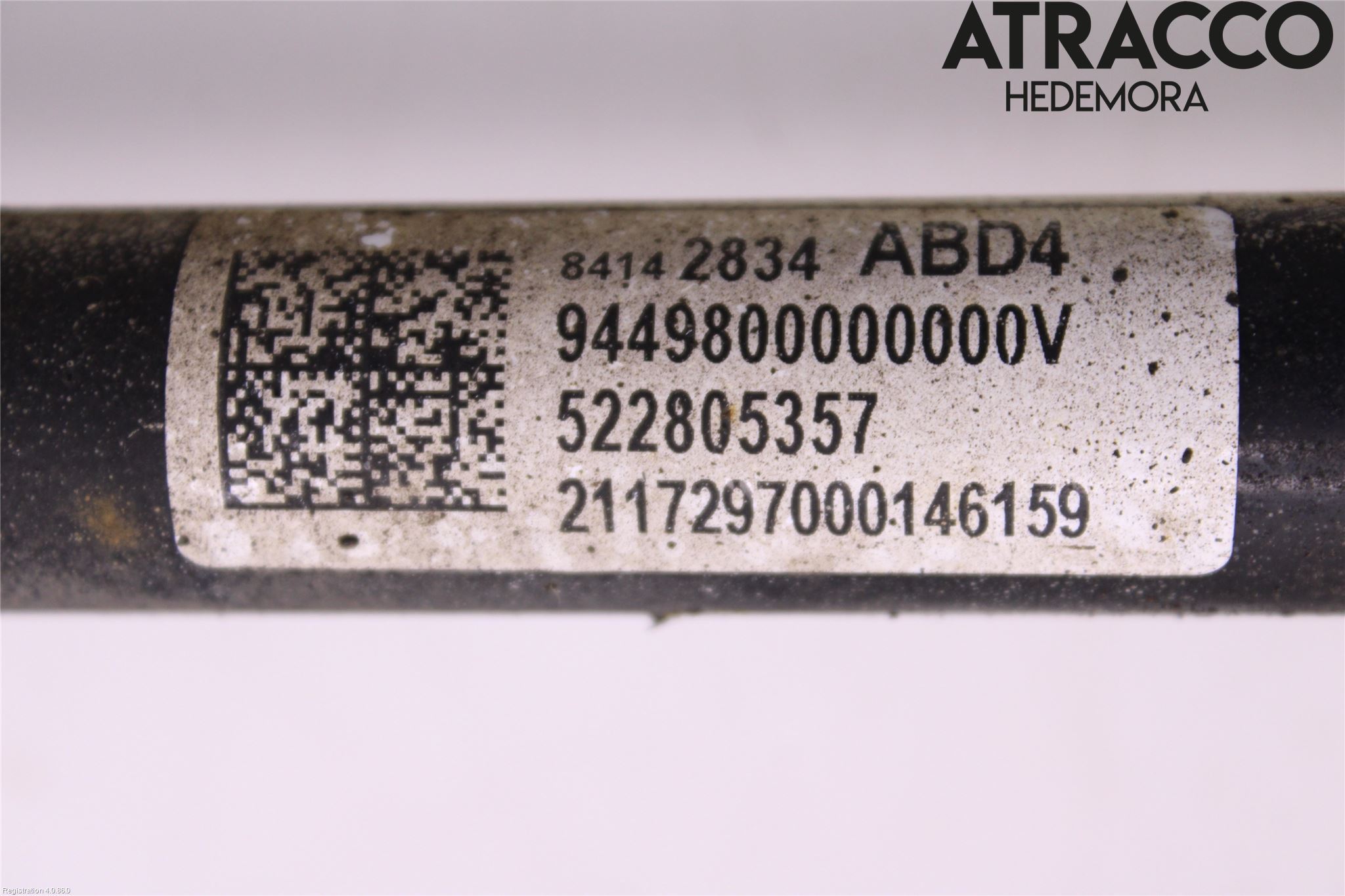 Opel INSIGNIA 17- Drivaxel Bak Höger