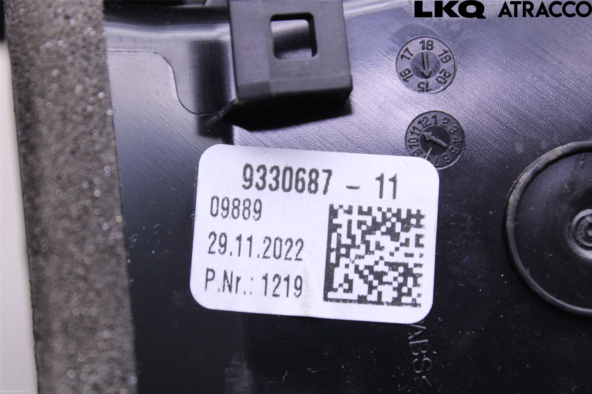 BMW 5 G30/G31/F90 17-23 Defrosterkanal-Munstycke