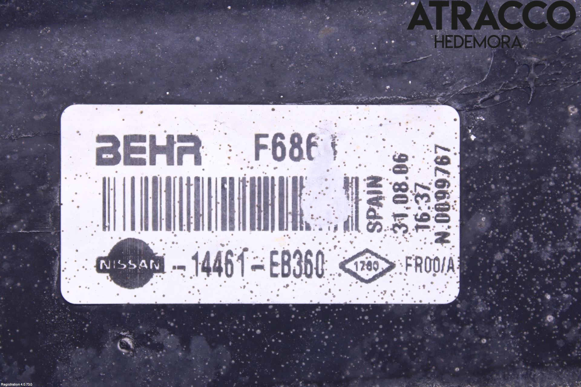 Nissan NAVARA 05-16 Laddluft-Intercooler Kyl