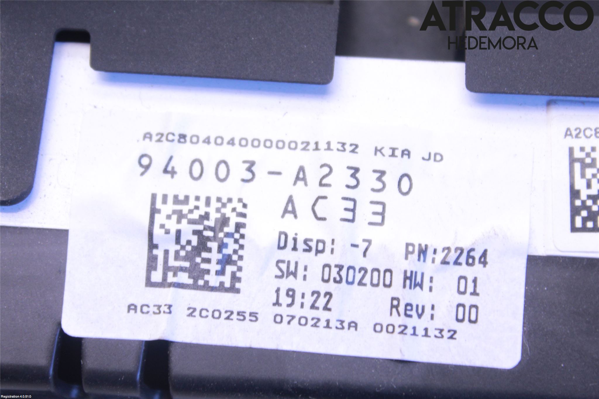Kia CEED 12-18 Instrument Komb