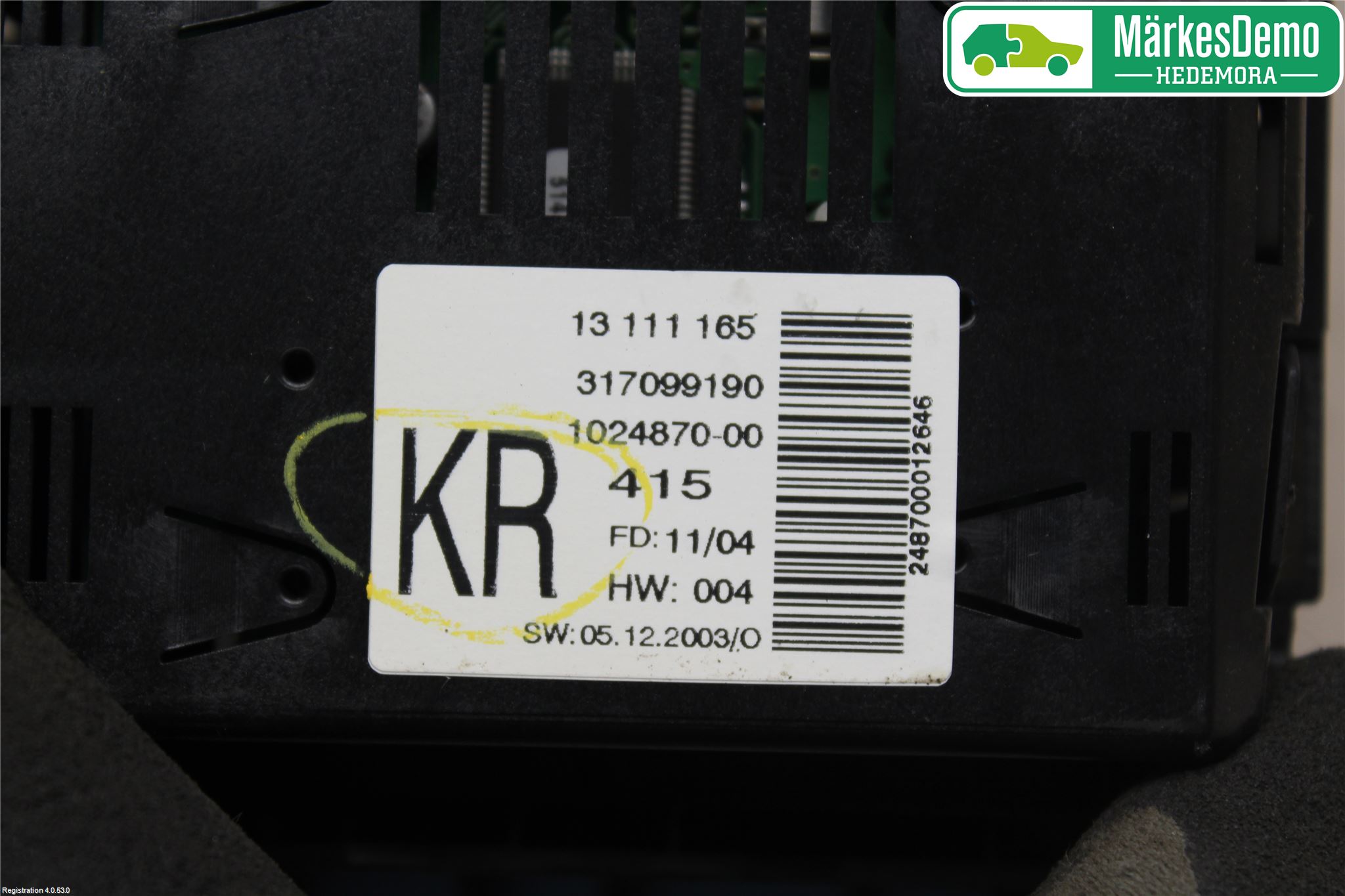 Opel ASTRA H 04-12 Färddator