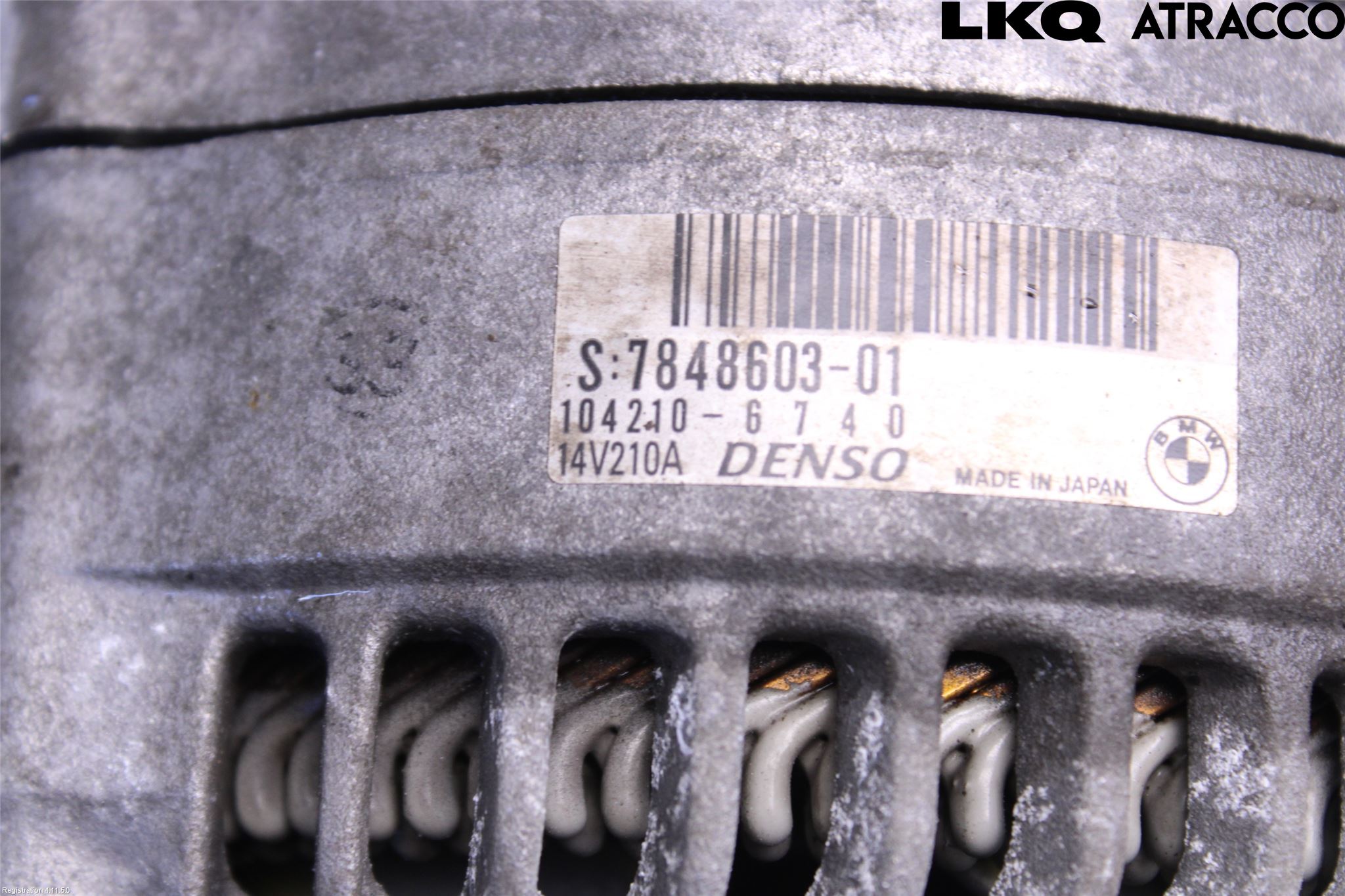 BMW 3 F30/F31/F80 12-19 Generator