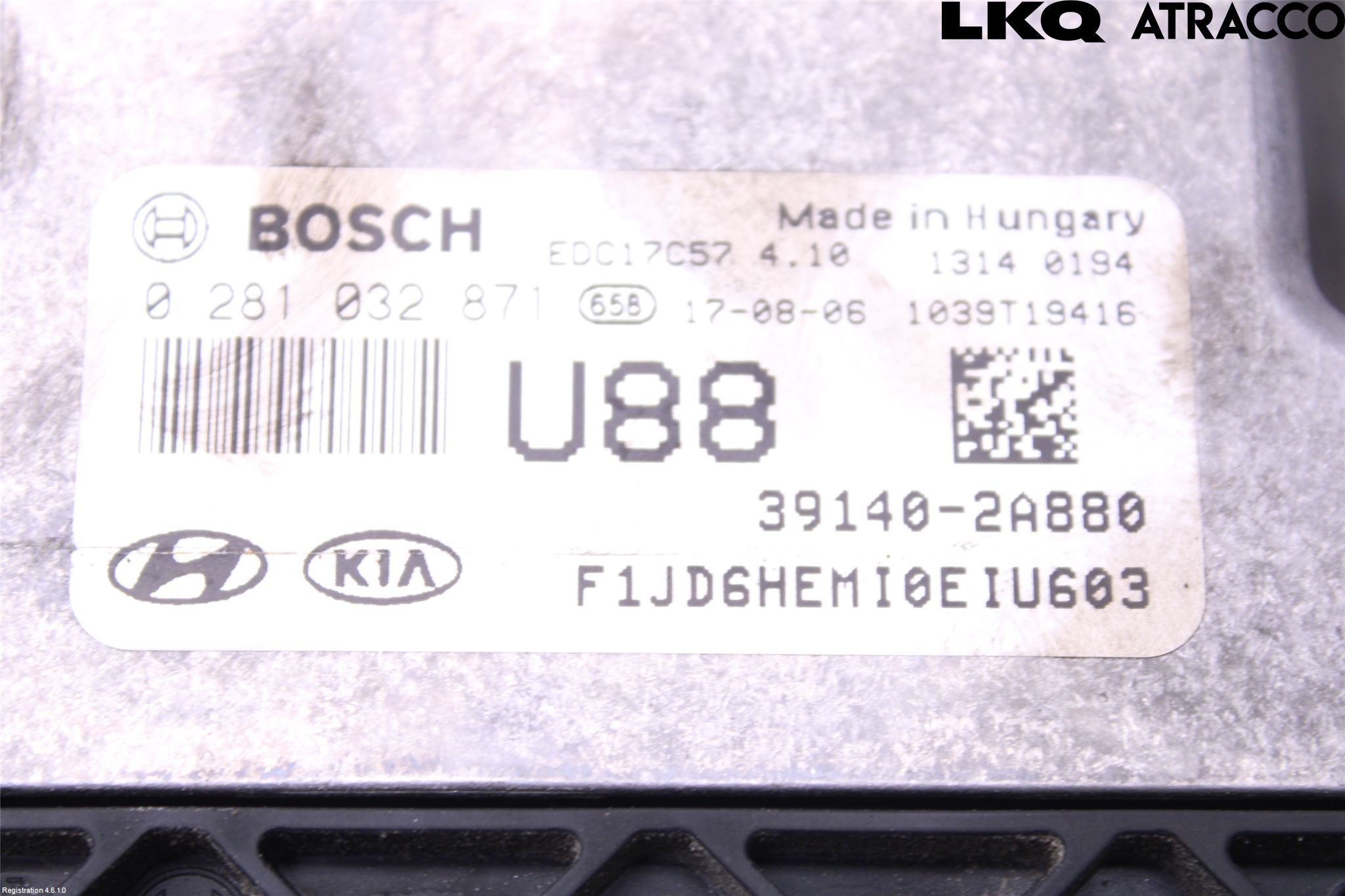 Kia CEED 12-18 Styrenhet Inspump Diesel