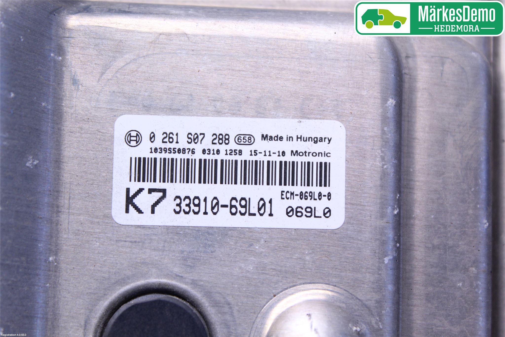 Suzuki SWIFT 11-16 Styrenhet Insprut Bensin