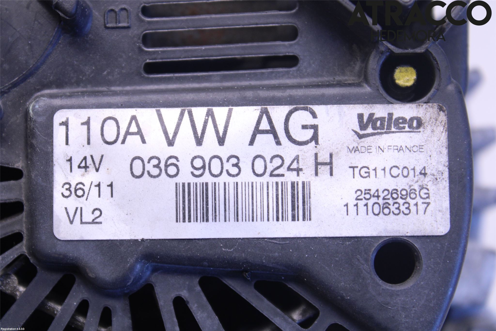 Volkswagen VW POLO 10-17 Generator