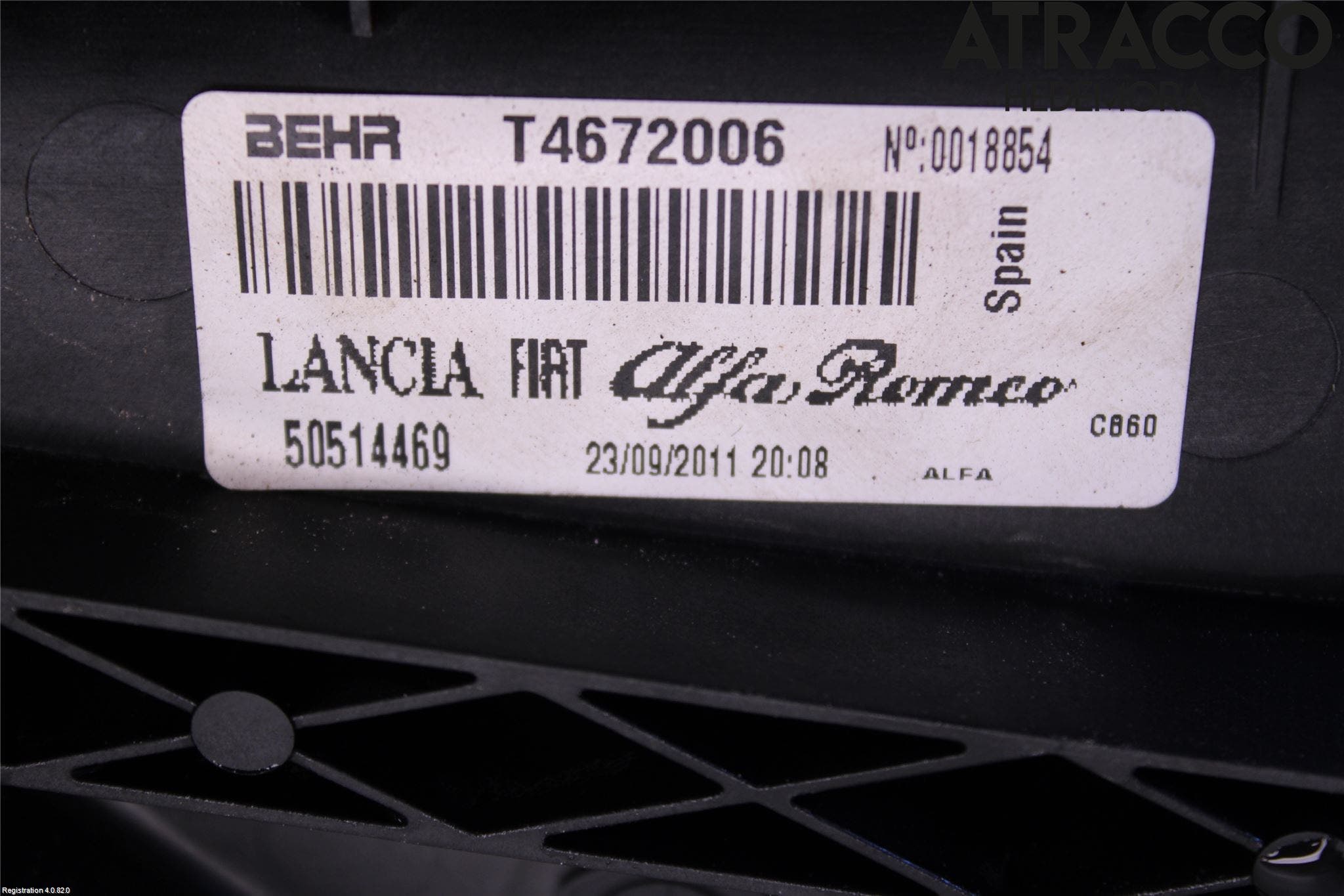 Alfa GIULIETTA Kylfläkt El