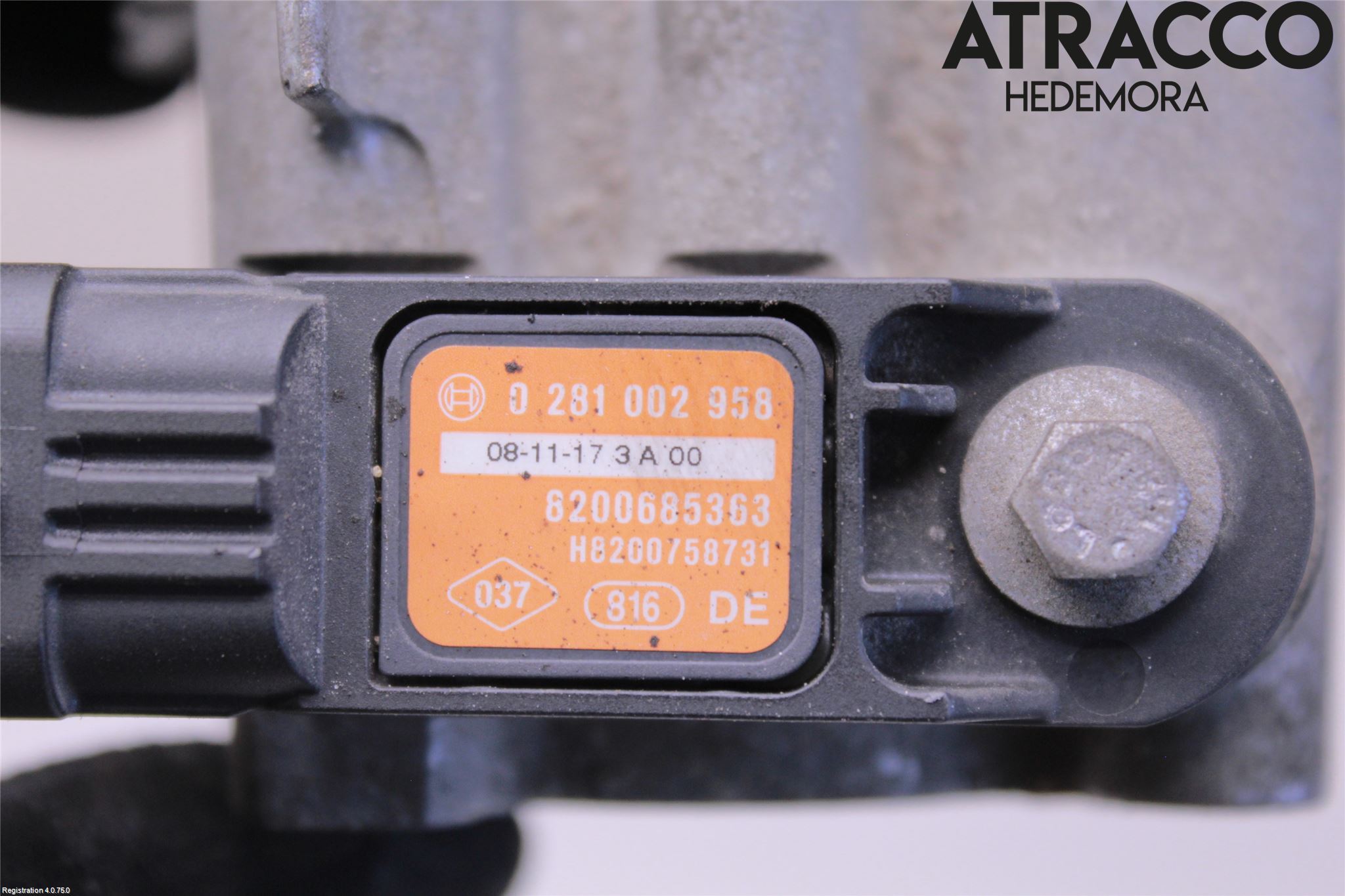 Nissan QASHQAI+2  08-10 Injmappsensor
