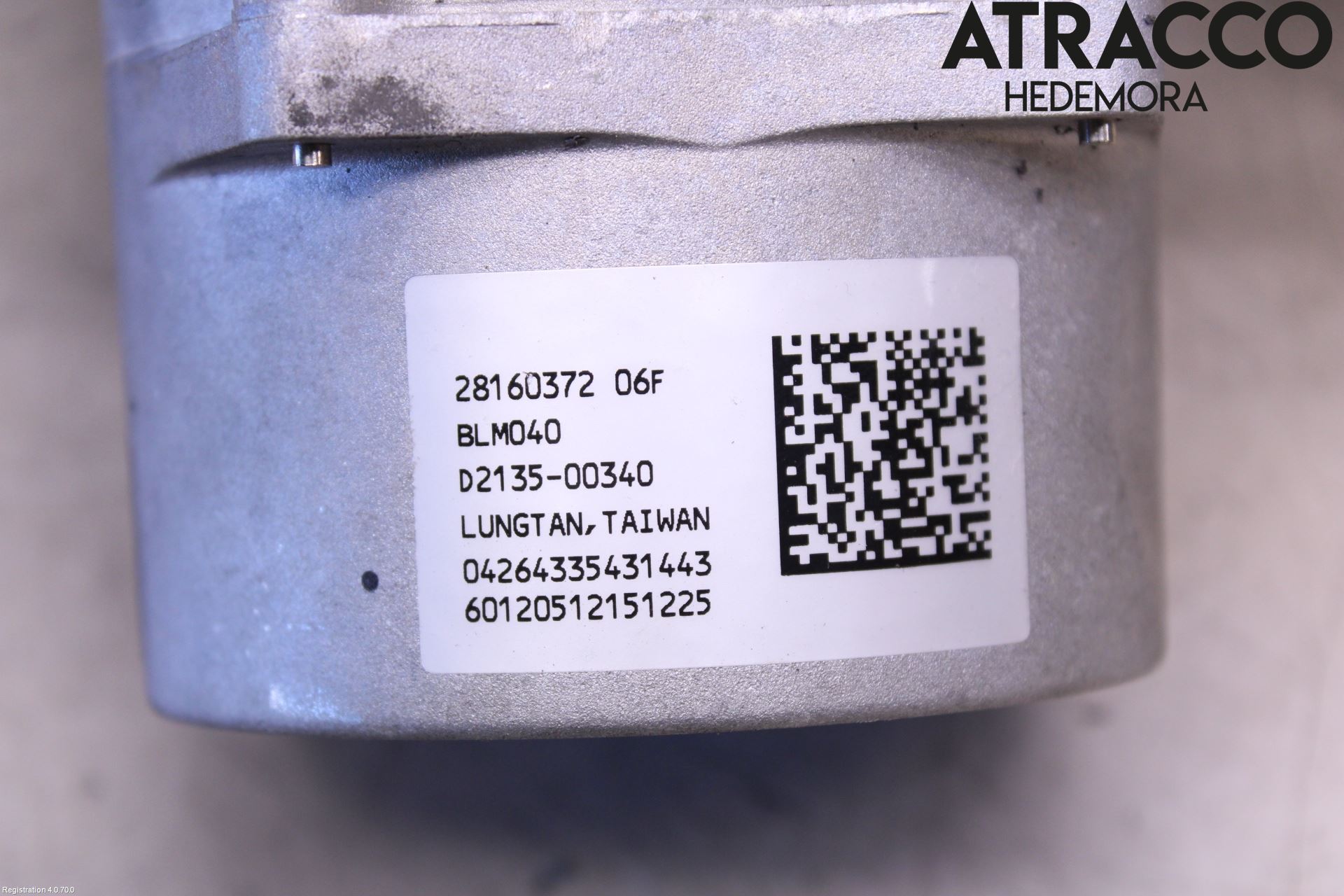 Fiat 500 07- Rattaxelagg Med Inb Servo