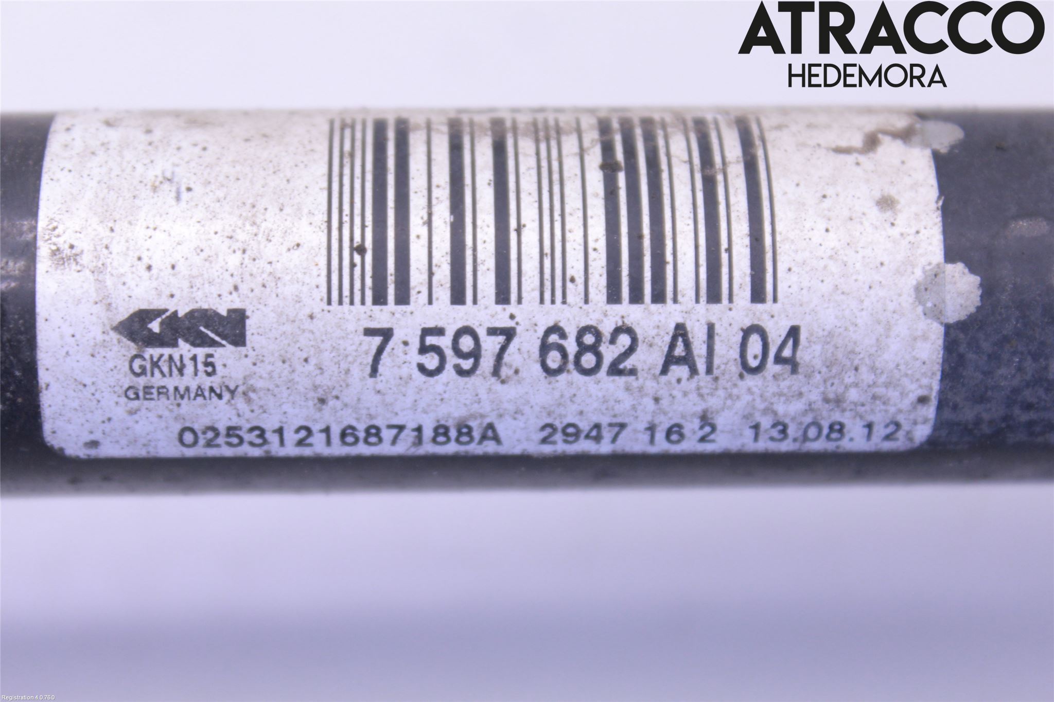 BMW 1 F20/F21 11-19 Drivaxel Bak Höger