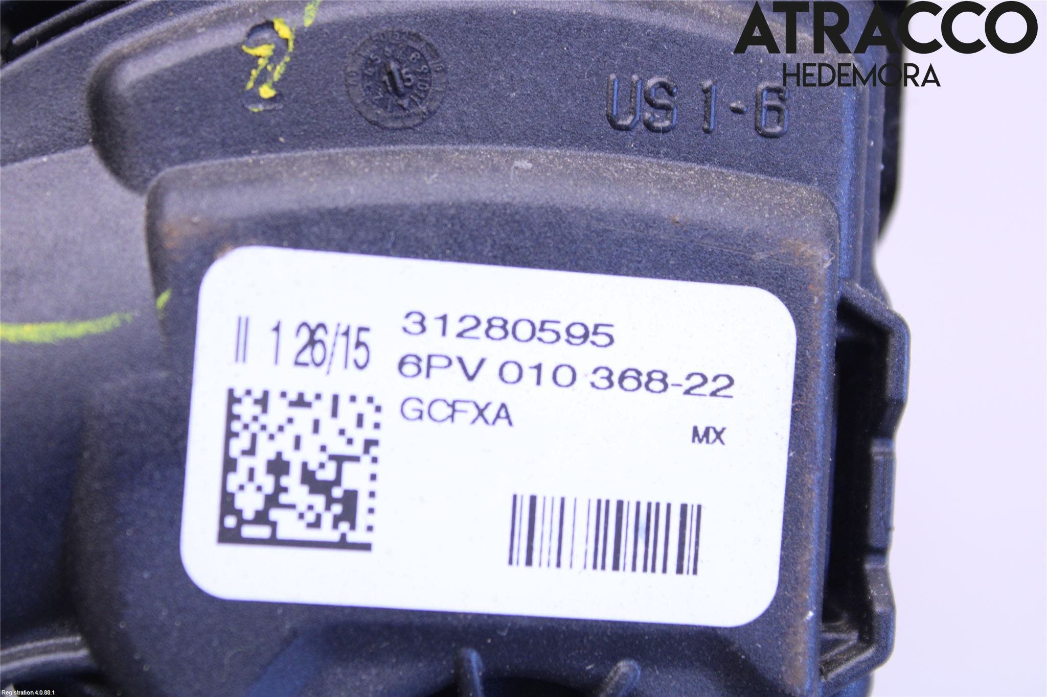 Volvo V40 CROSS COUNTRY 13-19 Gaspedal