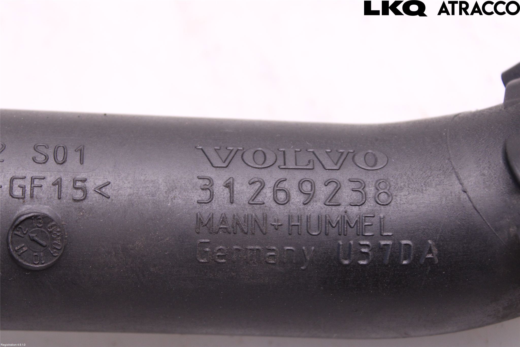 Volvo V70 08-13 Laddluft-Intercoolerrör