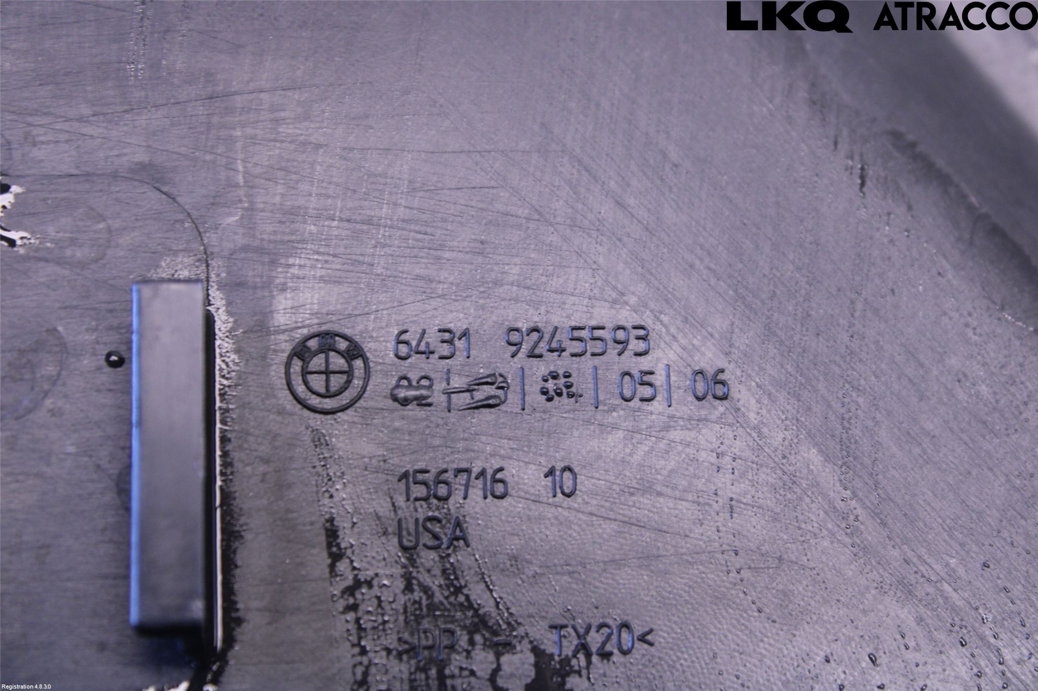 BMW X5 F15 13-18 Torpedplåt-Torpedplast
