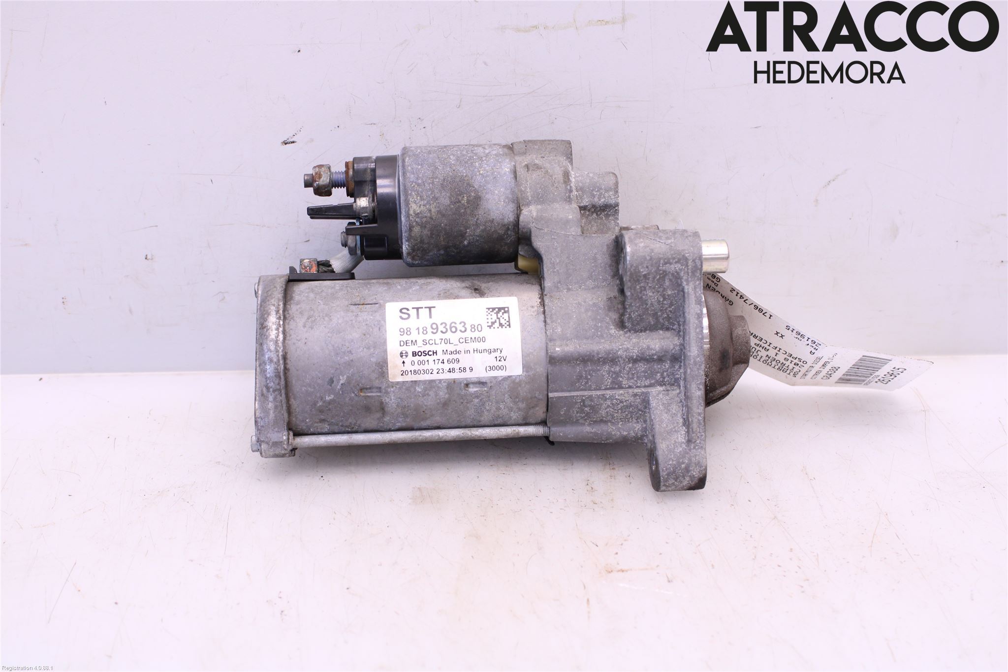 Citroen JUMPER/E-JUMPER 14- Startmotor Diesel