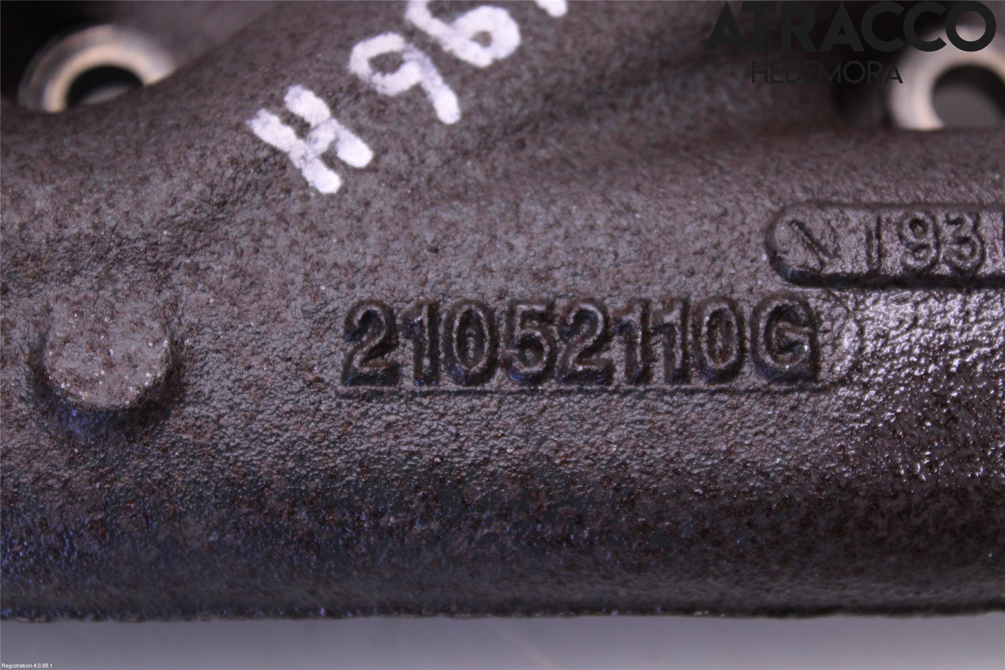 Lancia THEMA Grenrör Avgas