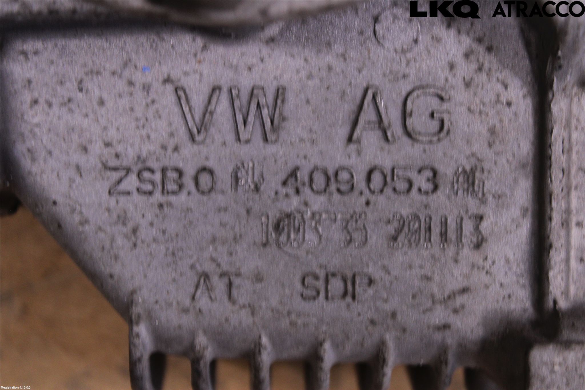 Volkswagen VW PASSAT 11-14 Växel Fördelningslåda