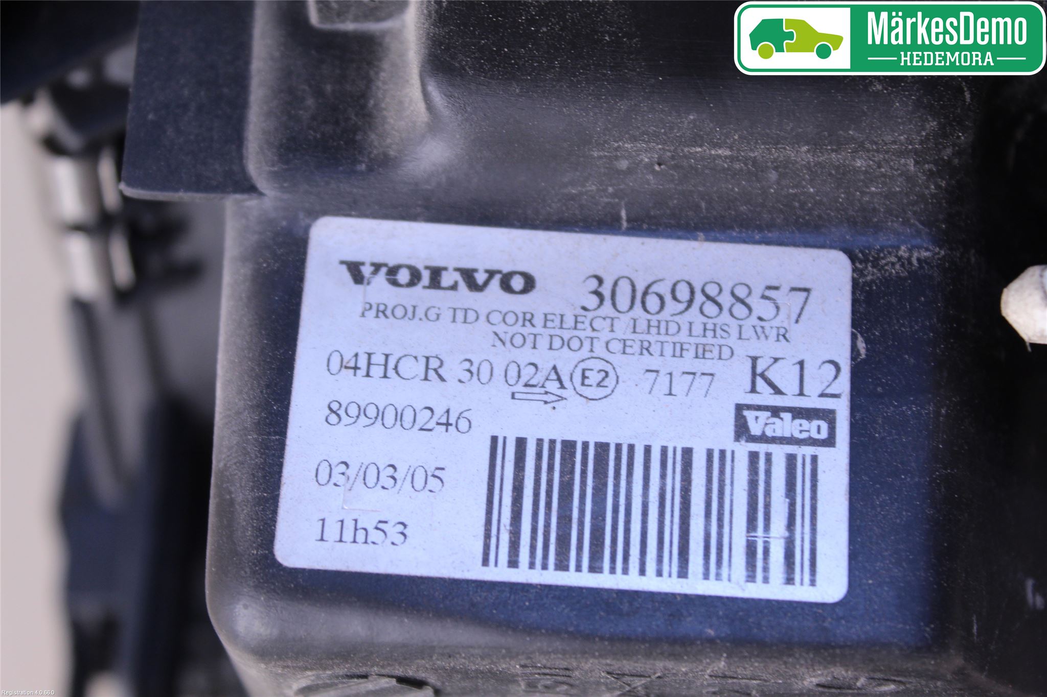 Volvo S80 04-06 Strålkastare Vänster