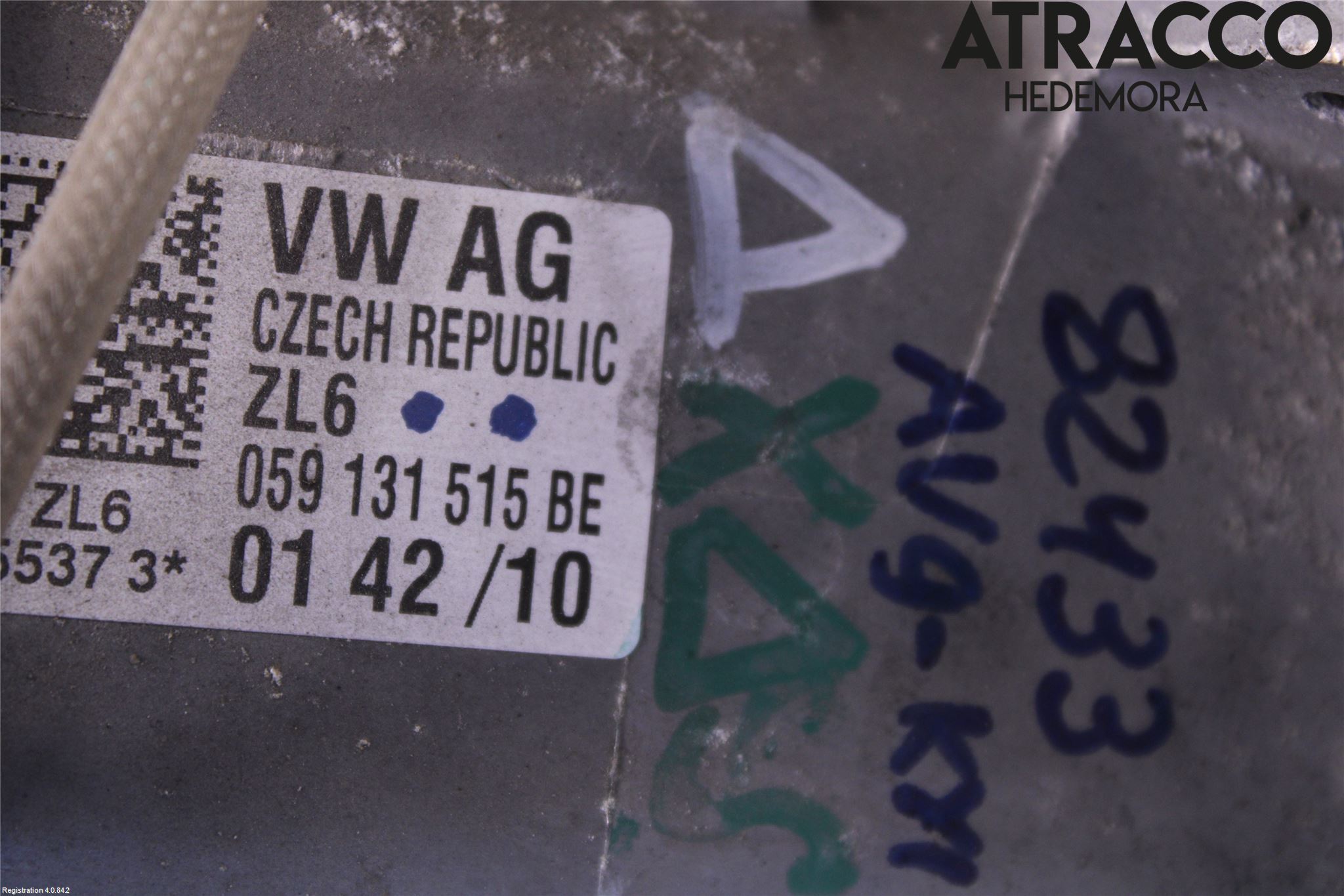 Audi A7/S7 4G 11-17 Avgaskylare