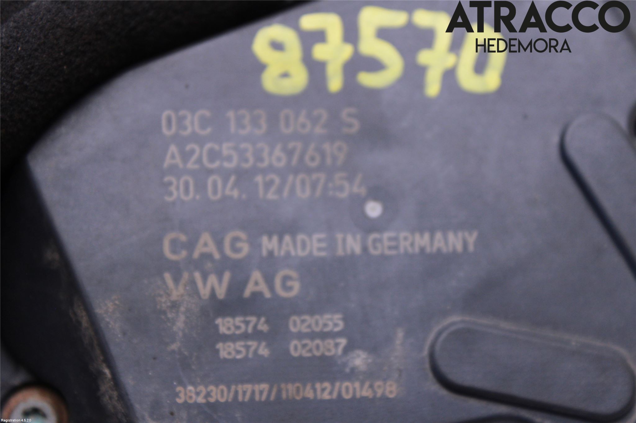 Skoda OCTAVIA (1Z) 05-13 Injspjällhus