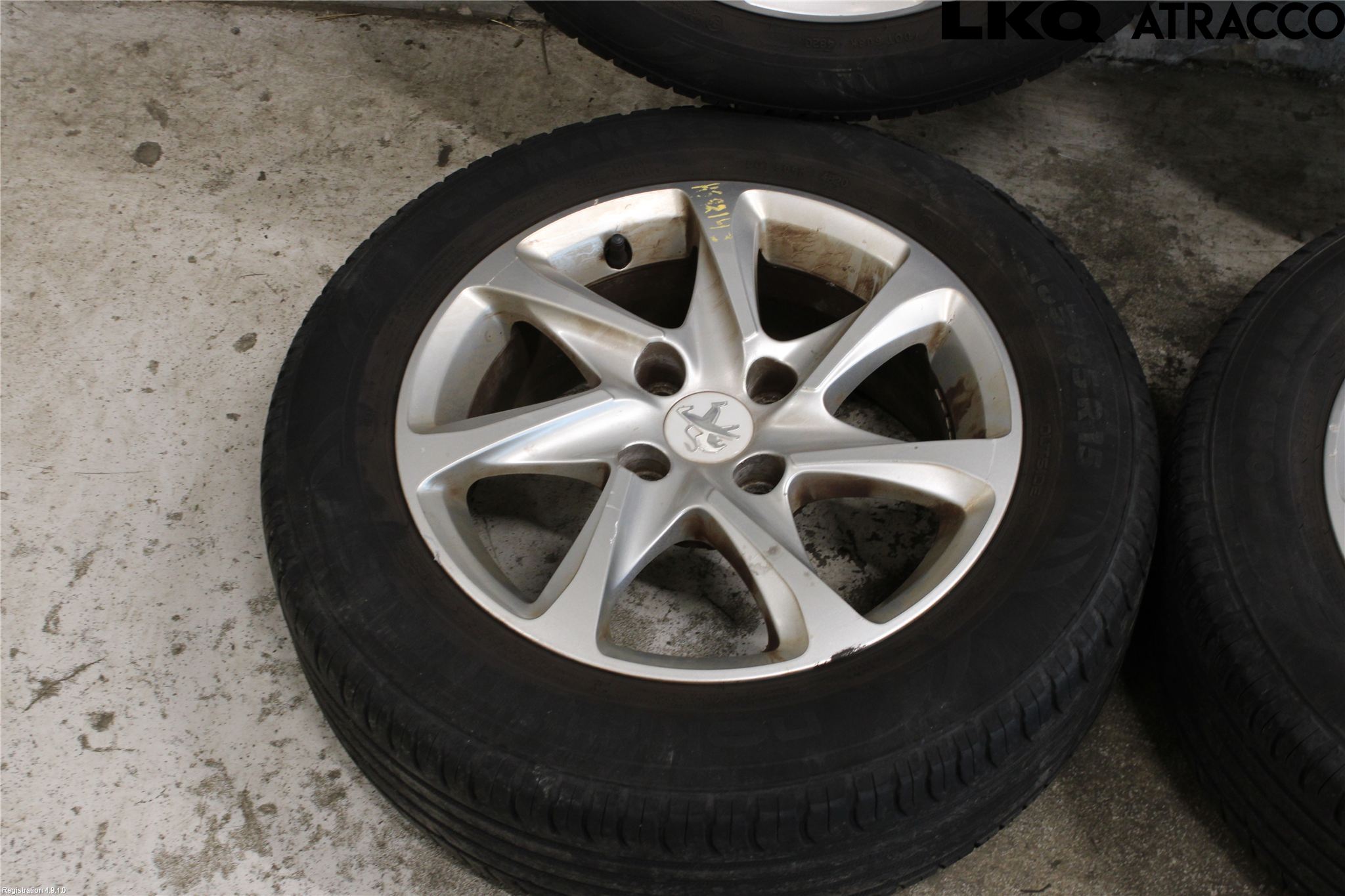 Peugeot 208 12-15 Sommardäck Alumfälg 4St