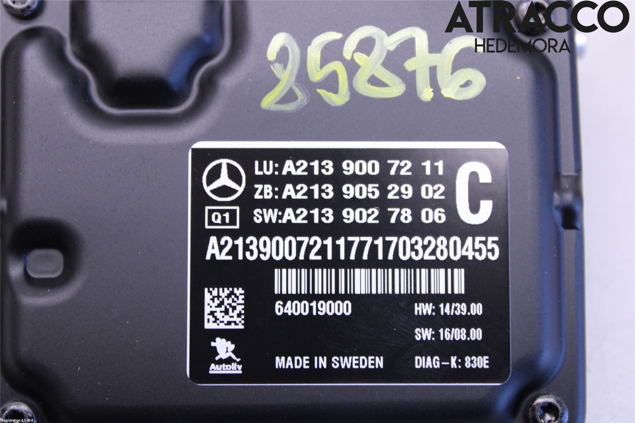 Mercedes-Benz MB E-KLASS (W213) 16-23 Parkeringshjälp Kamera