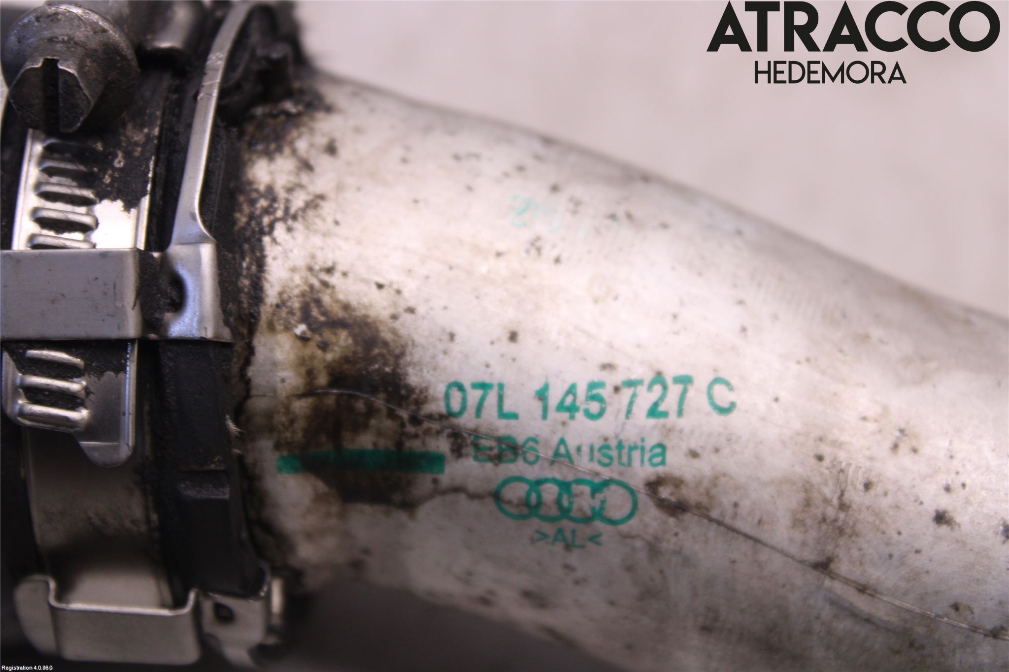 Audi A6/S6     05-11 Laddluft-Intercoolerrör