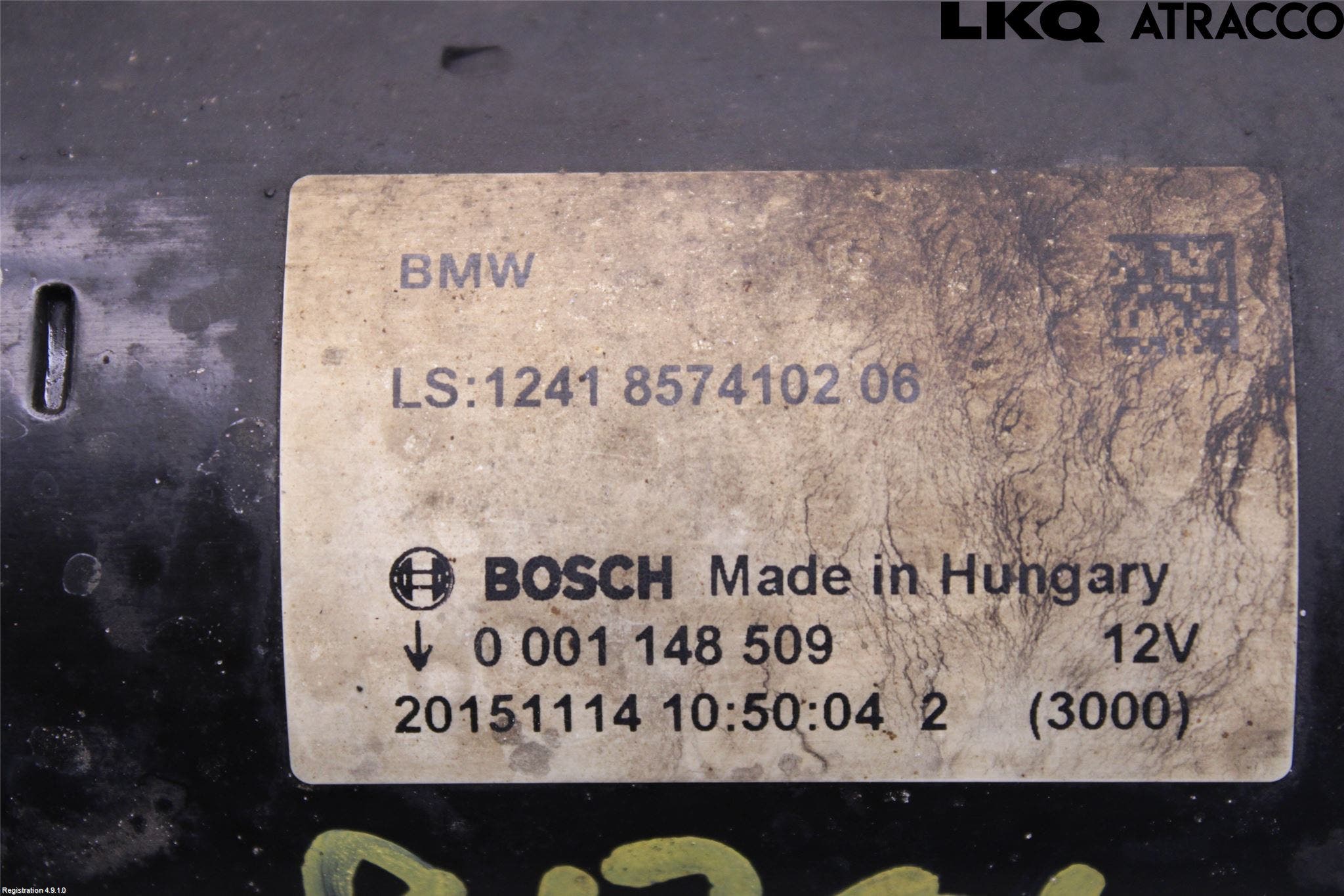 BMW 5 F10/F11/F18 09-17 Startmotor Diesel