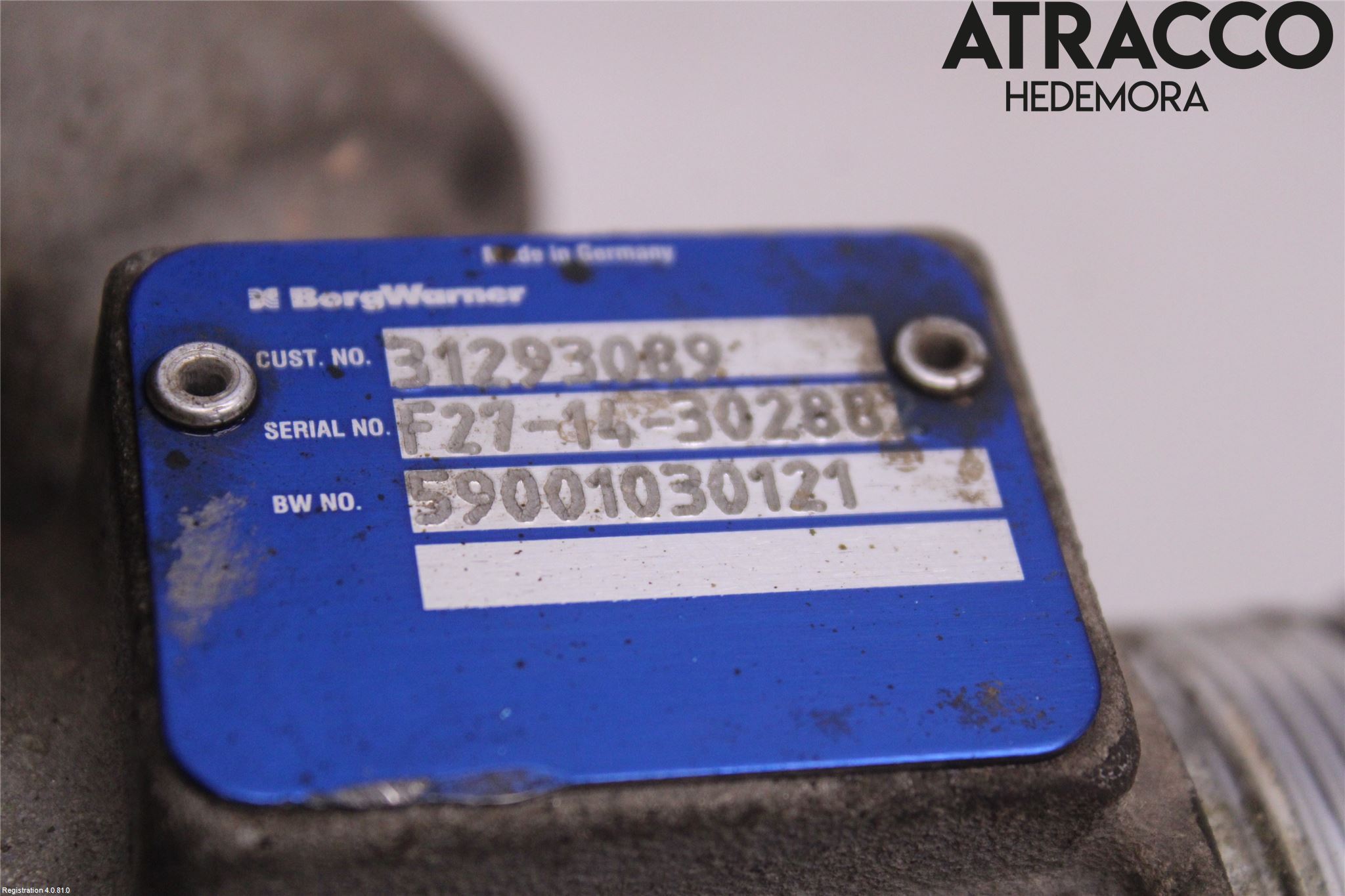 Volvo V70 14-16 Turboaggregat