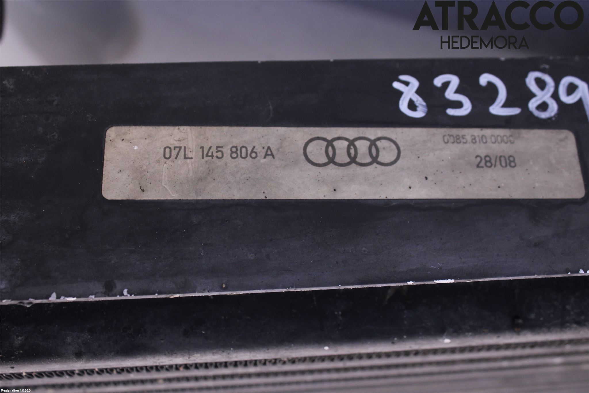 Audi A6/S6     05-11 Laddluft-Intercooler Kyl