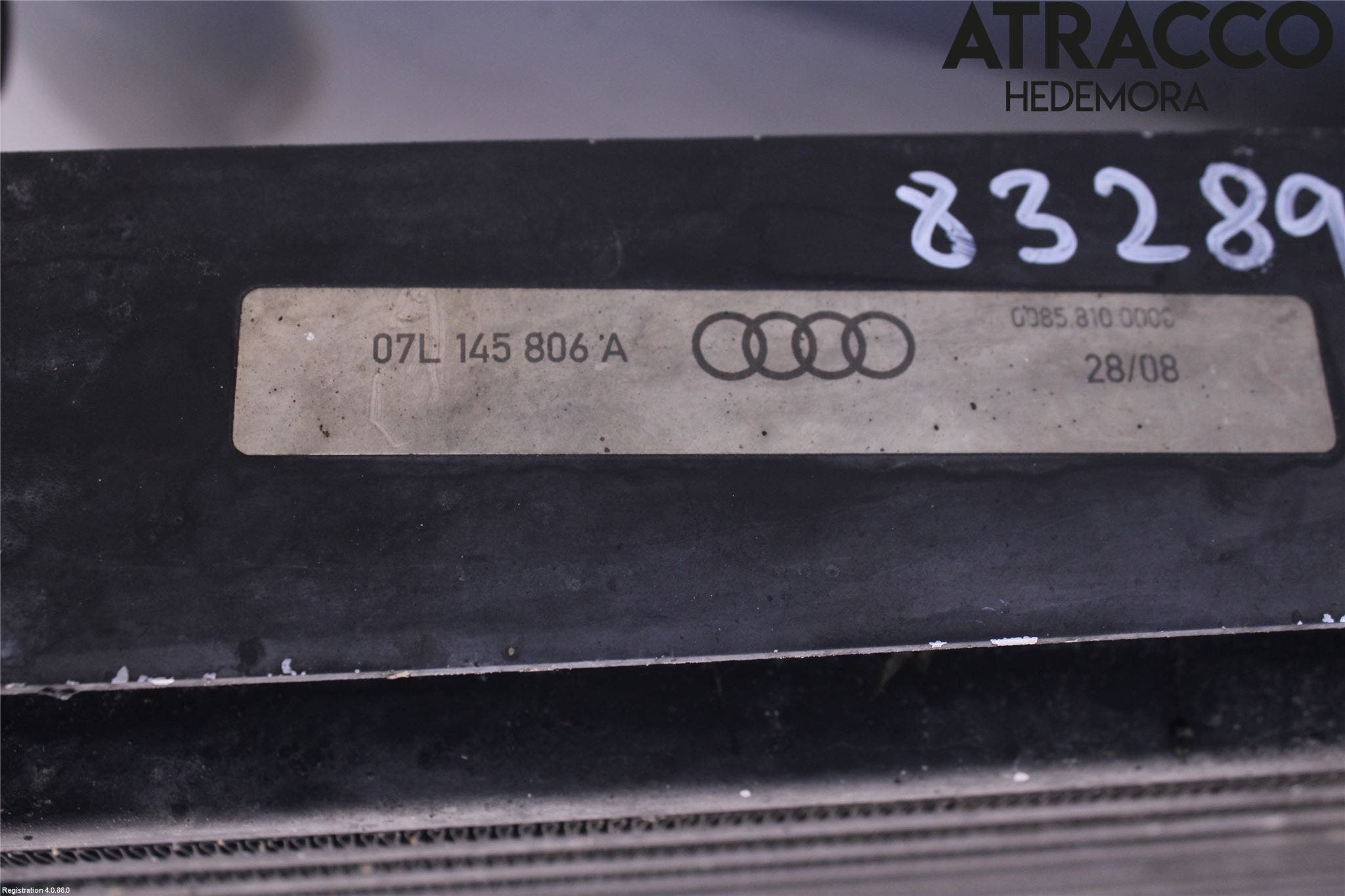 Audi A6/S6     05-11 Laddluft-Intercooler Kyl