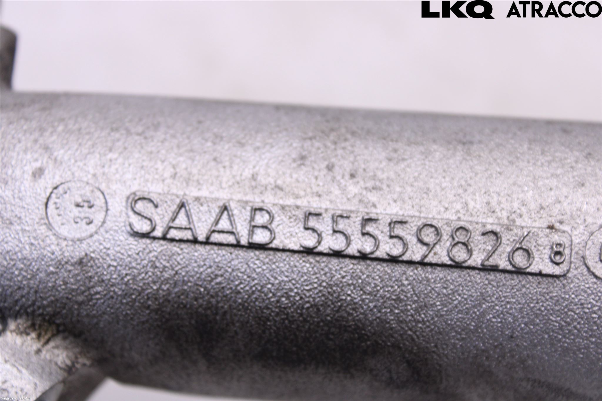 Saab 9-5     06-10 Laddluft-Intercoolerrör