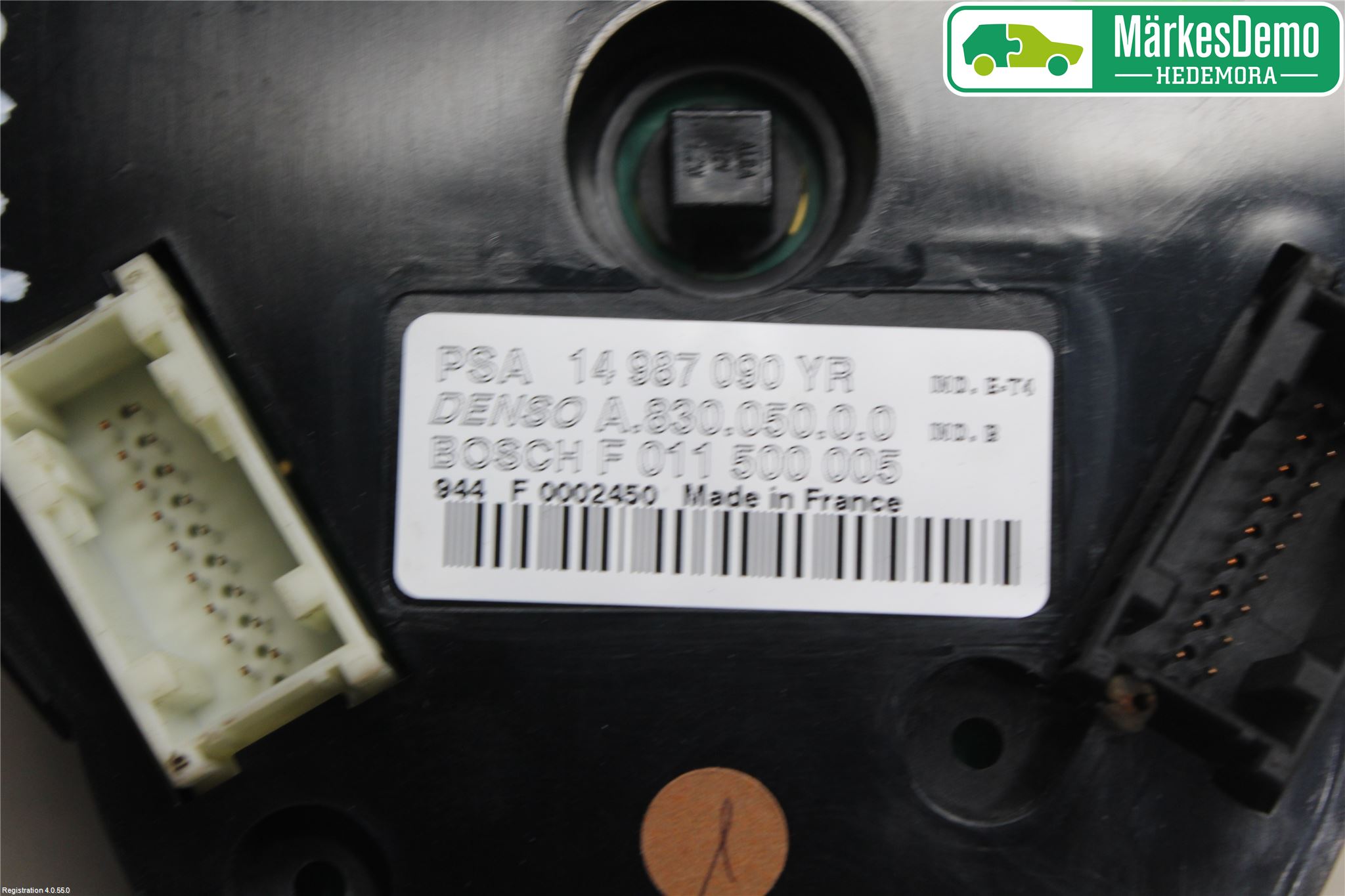 Citroen C8 Ac Styrenhet Ac Manöveren