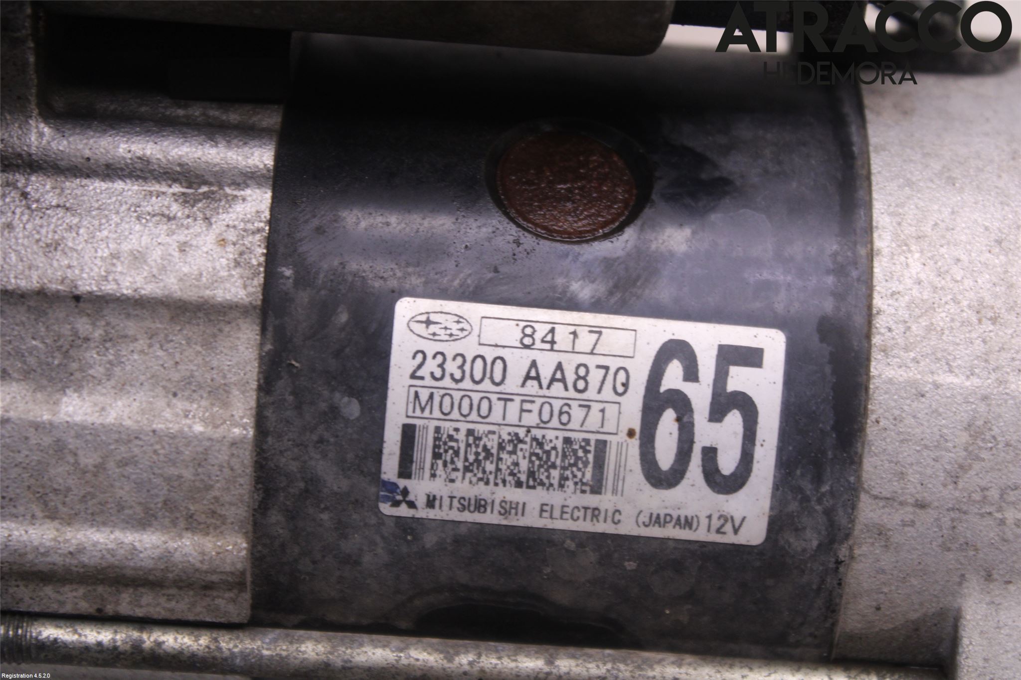 Subaru XV 18-22 Startmotor