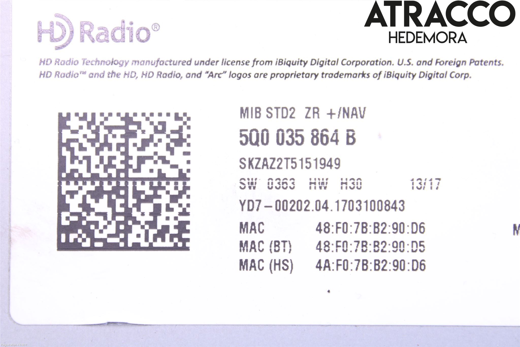 Skoda KODIAQ 17-24 Cd Radio - Multimediapanel
