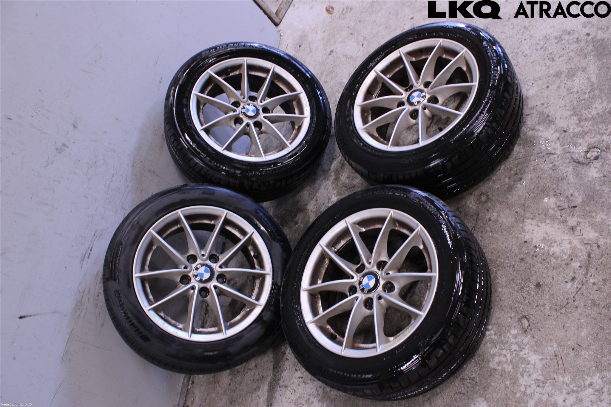 BMW 3 E90/91 SED/TOU 05-12 Sommardäck Alumfälg 4St