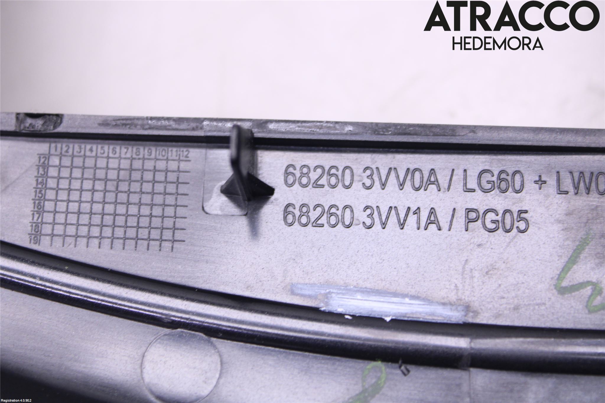 Nissan NOTE E12 14-20 Defrosterkanal-Munstycke